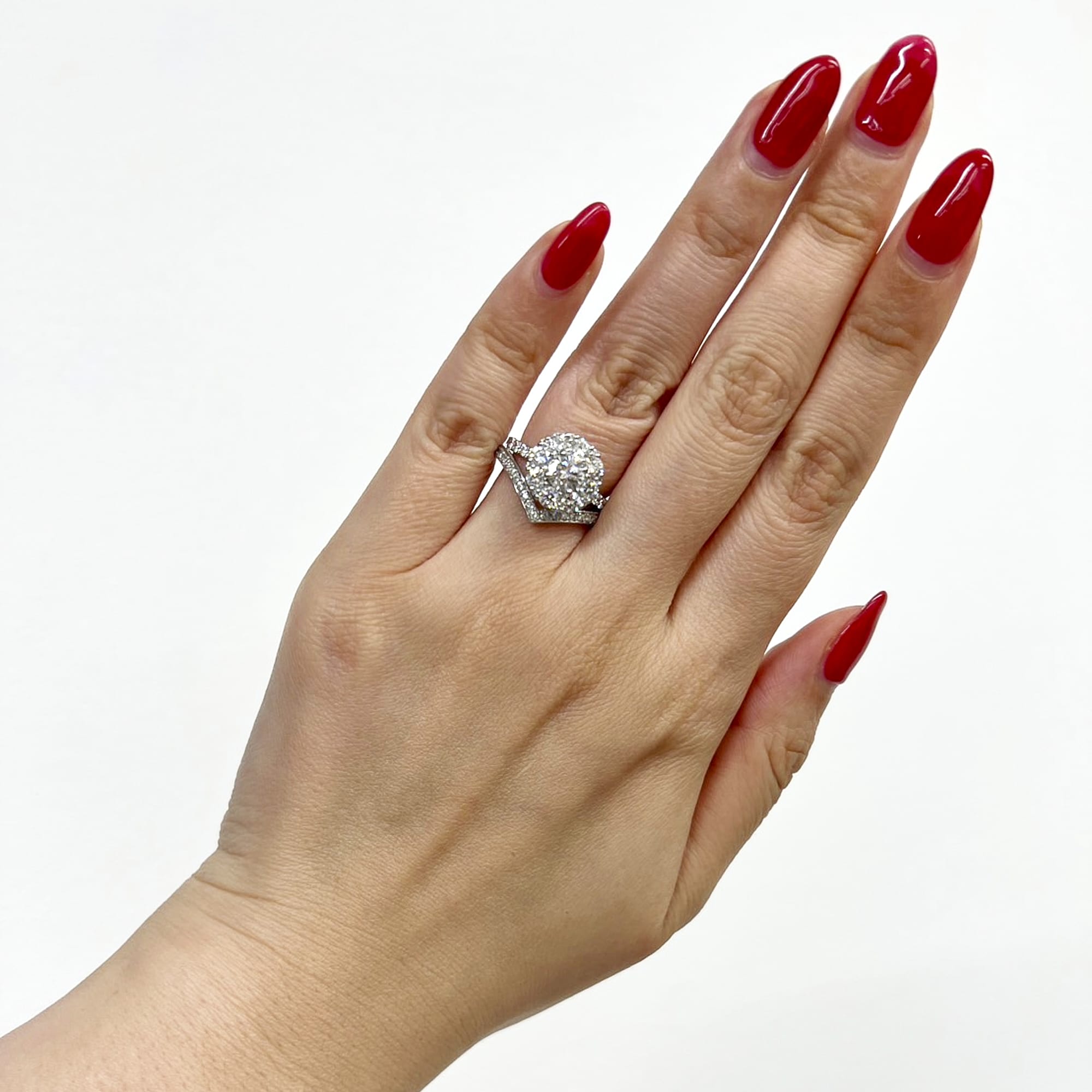 ラヴァンV字リング|A Jewelry Box 公式通販サイト