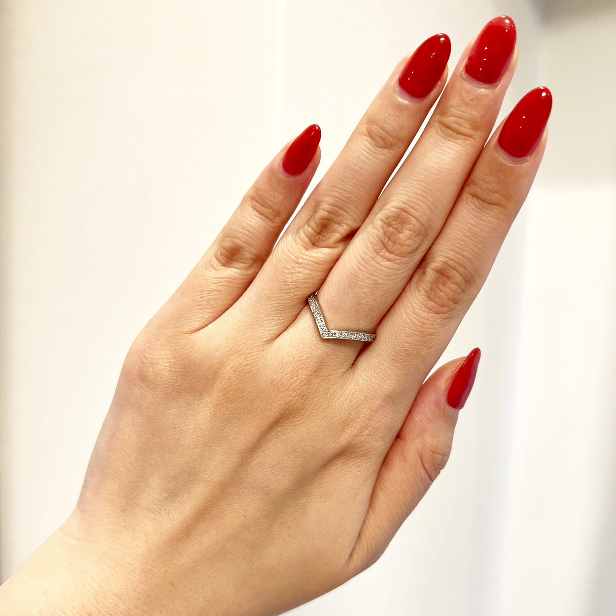 ラヴァンV字リング|A Jewelry Box 公式通販サイト