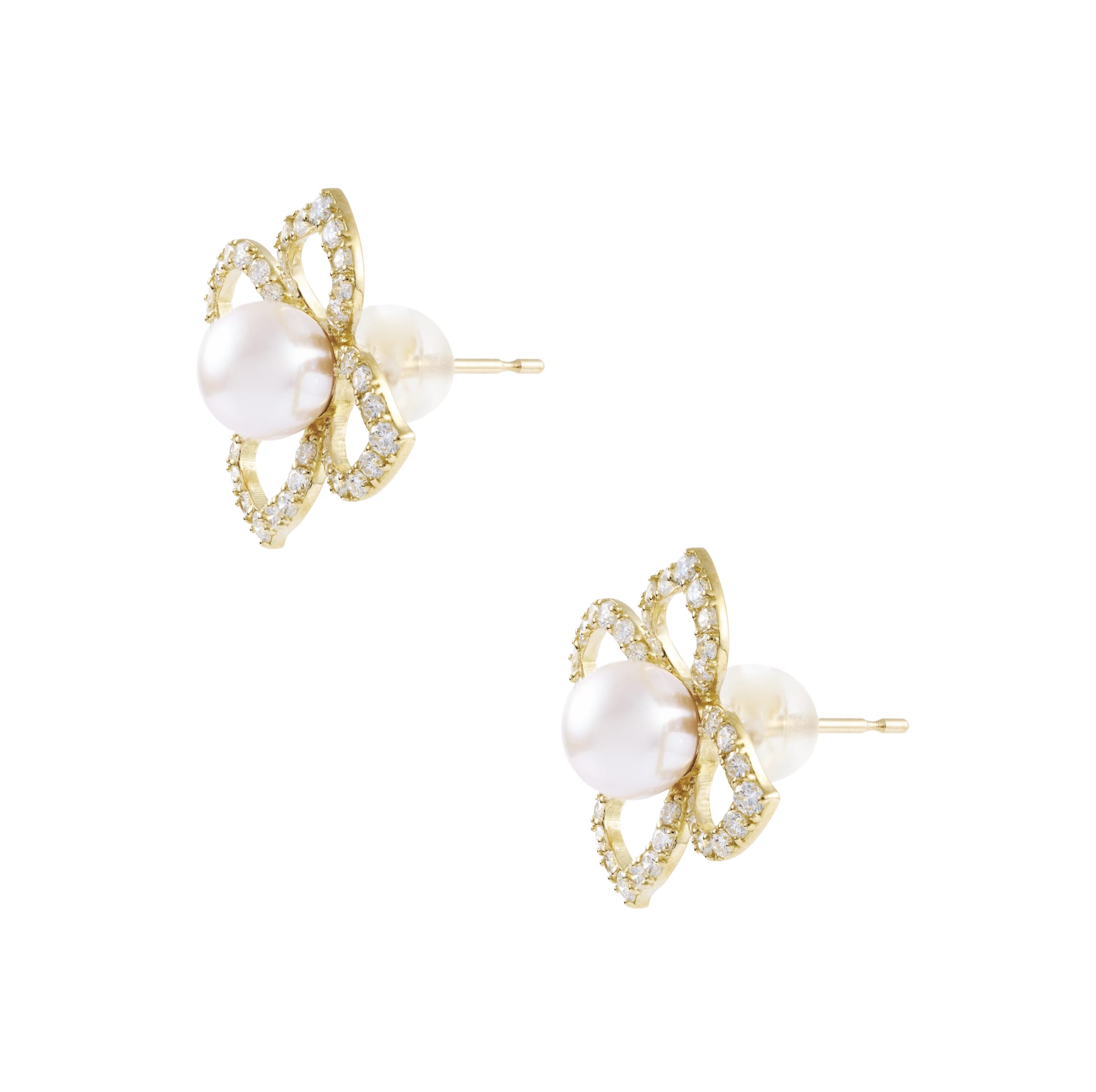 あこや6ミリ ハナミズキピアス|A Jewelry Box 公式通販サイト