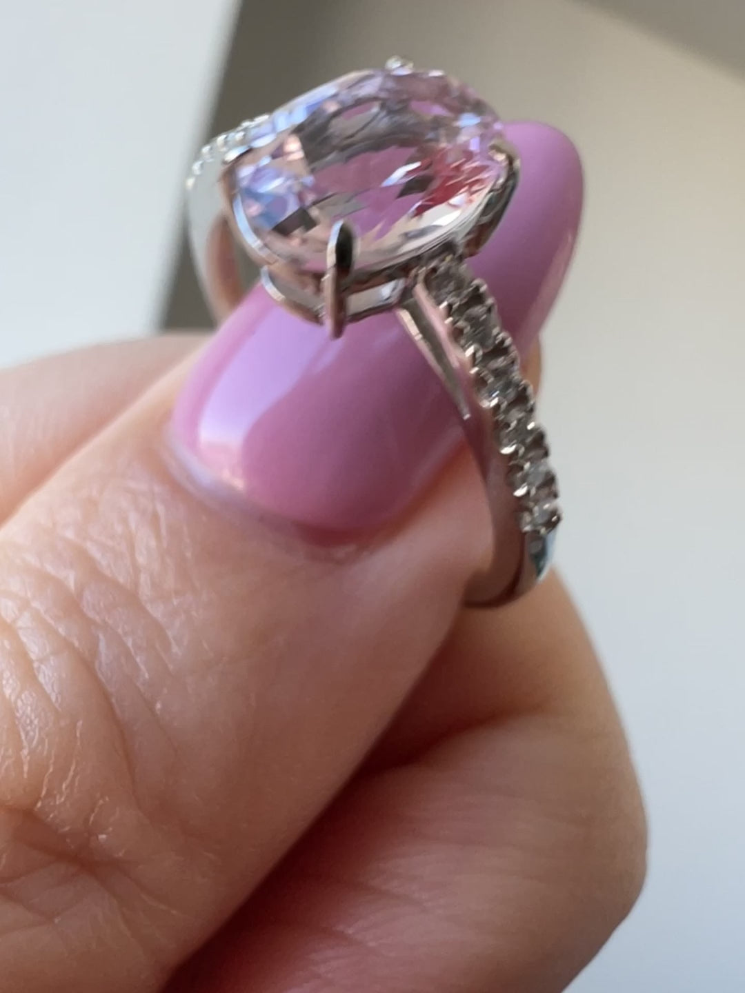 マリンちゃん(ラメールの恋人)モルガナイトPTリング|A Jewelry Box 公式通販サイト