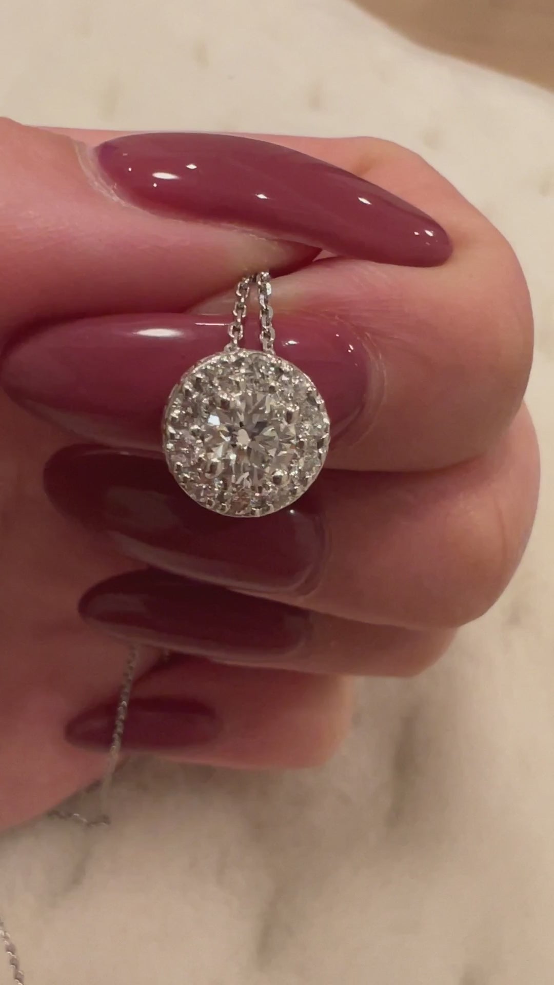 中石0.3ポインターシリーズパヴェネックレス|A Jewelry Box 公式通販サイト