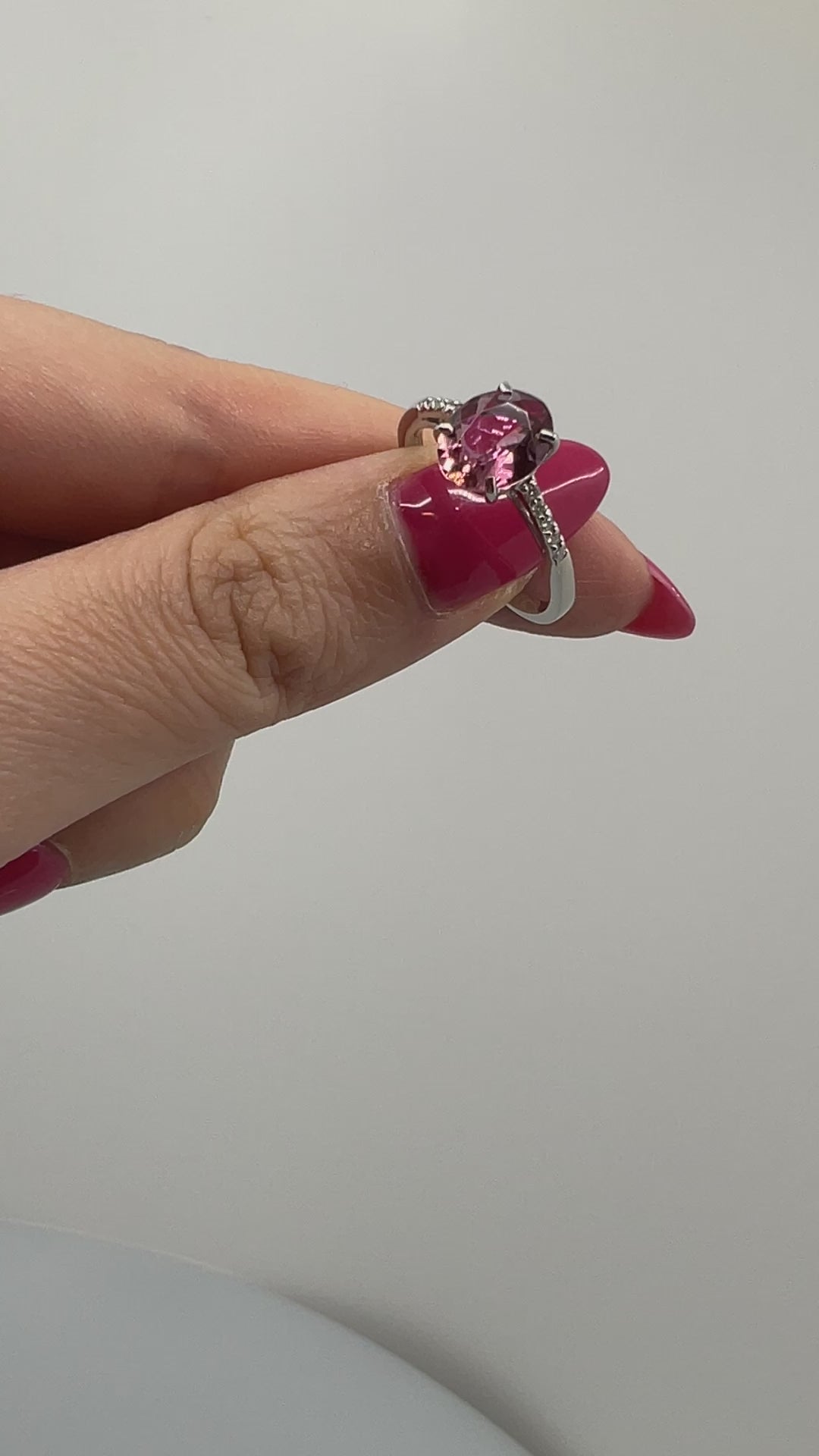 【新作/ルル】リング ピンクトルマリン 中石1.3ct前後 OV|A Jewelry Box 公式通販サイト
