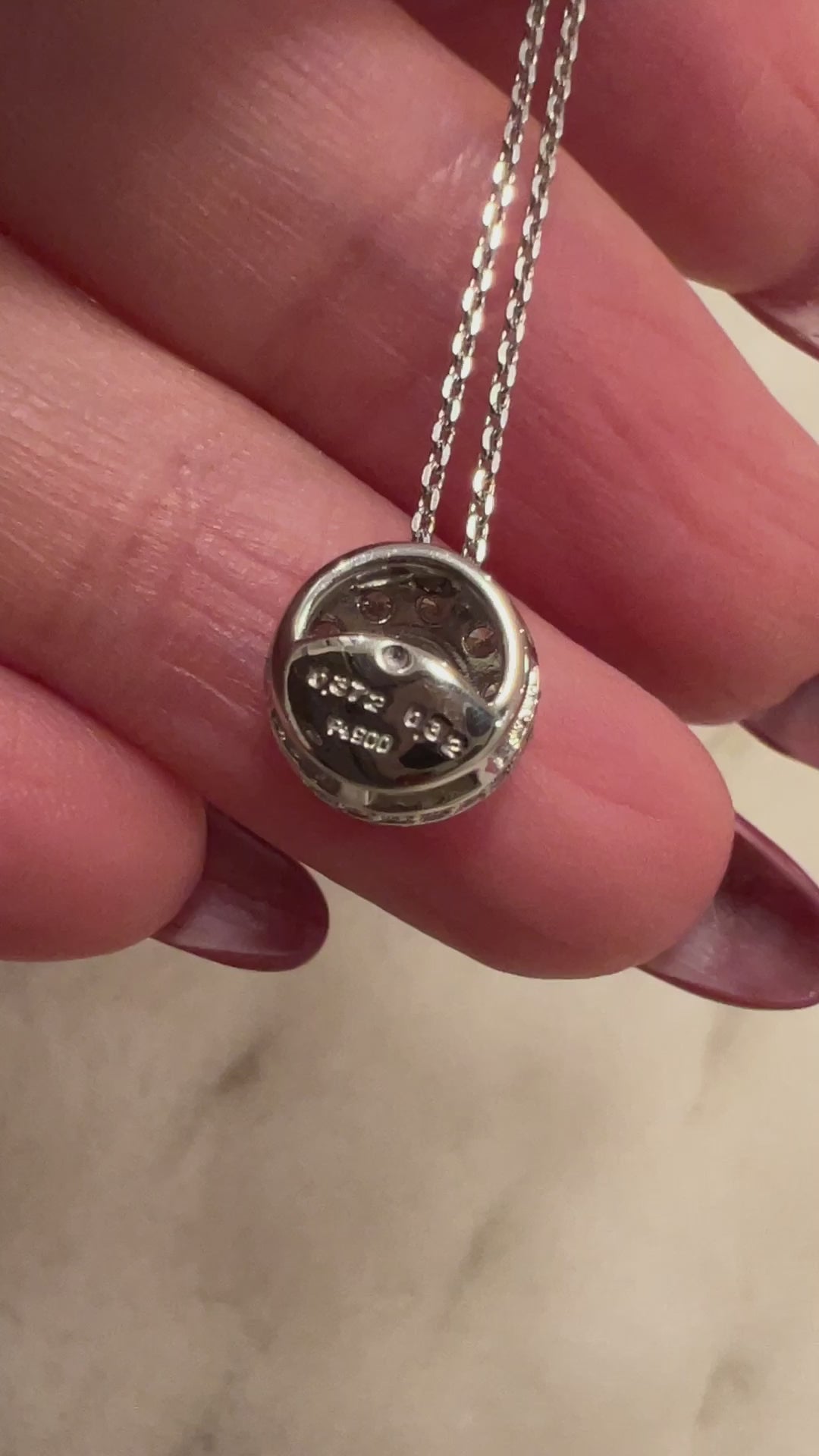 中石0.3ポインターシリーズパヴェネックレス|A Jewelry Box 公式通販サイト