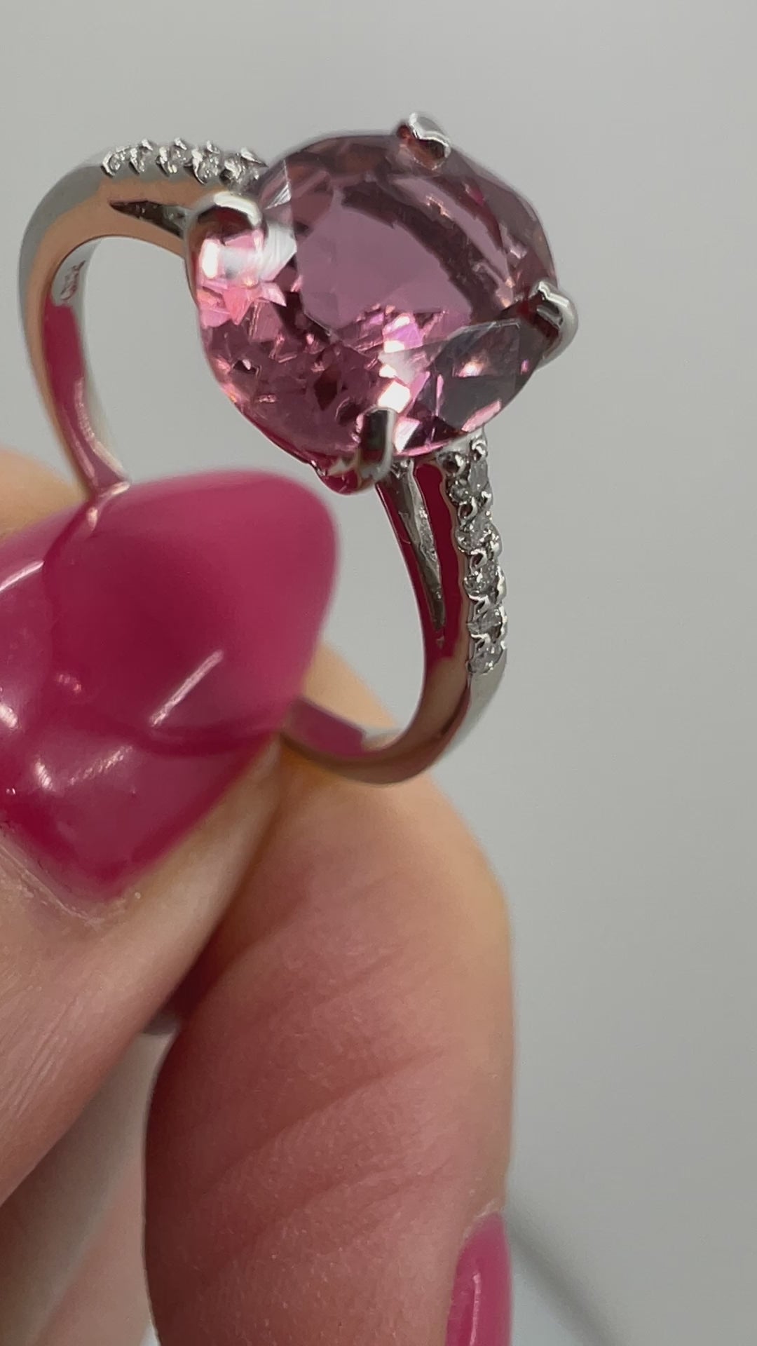 【新作/ルル】リング ピンクトルマリン 中石1.3ct前後 OV|A Jewelry Box 公式通販サイト