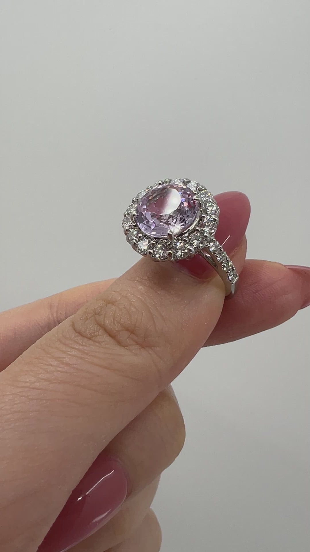 【2本限定/廃盤/まんまるちゃん】リング クンツァイト 中石3ct前後 RO|A Jewelry Box 公式通販サイト