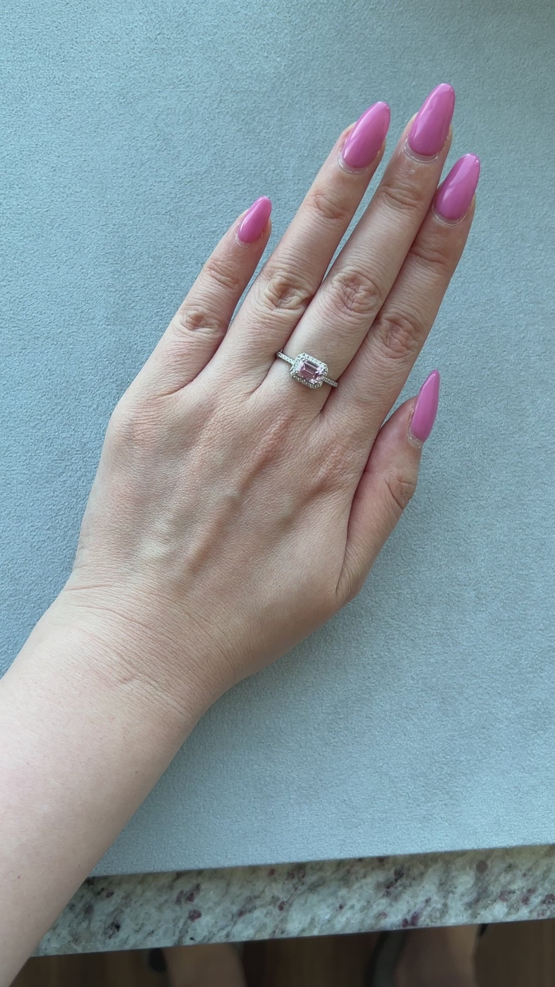 BABY BABY MADONNA クンツァイト/ペリドット 中石1ct前後 SQ リング|A Jewelry Box 公式通販サイト