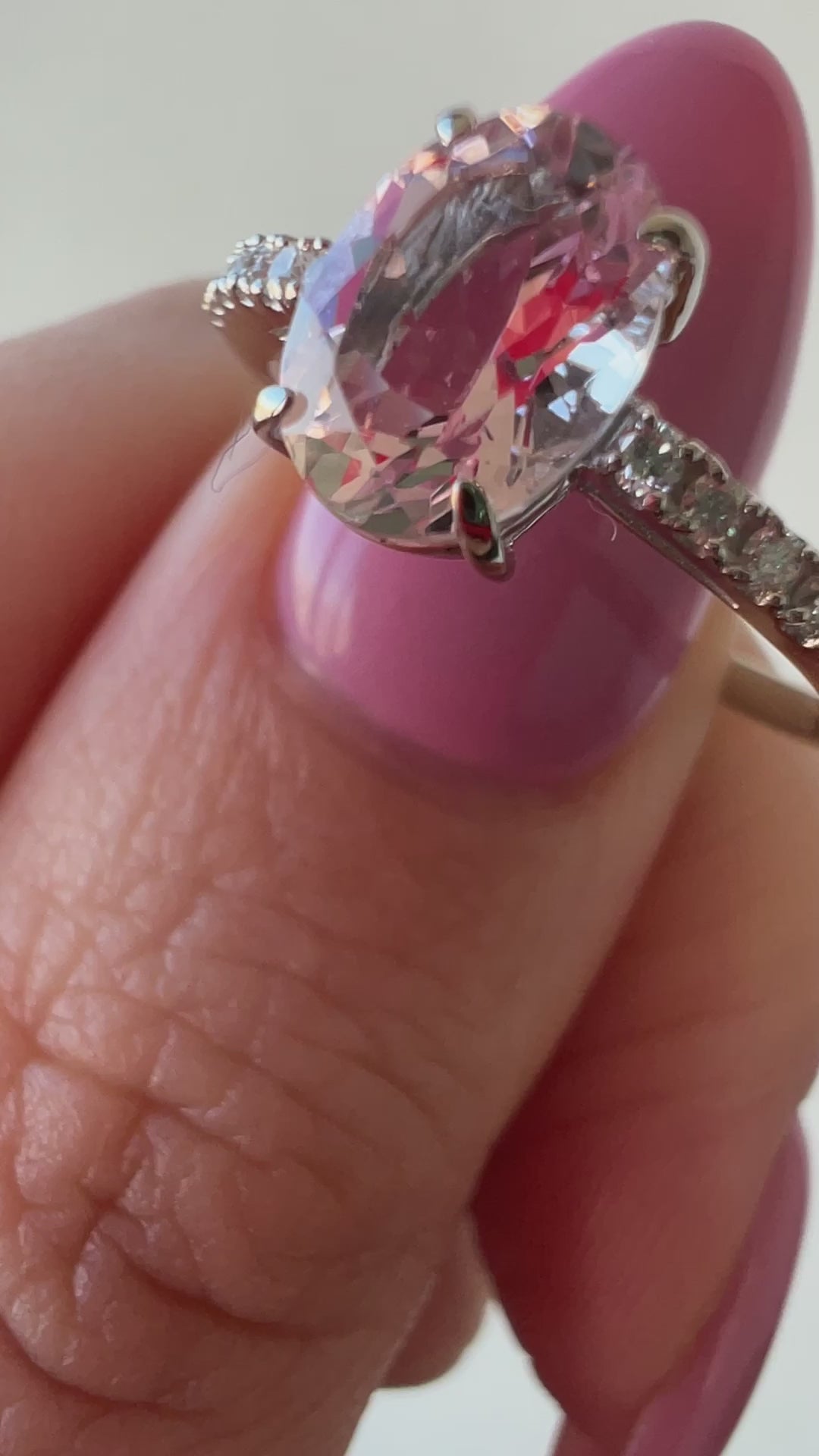 マリンちゃん(ラメールの恋人)モルガナイトPTリング|A Jewelry Box 公式通販サイト