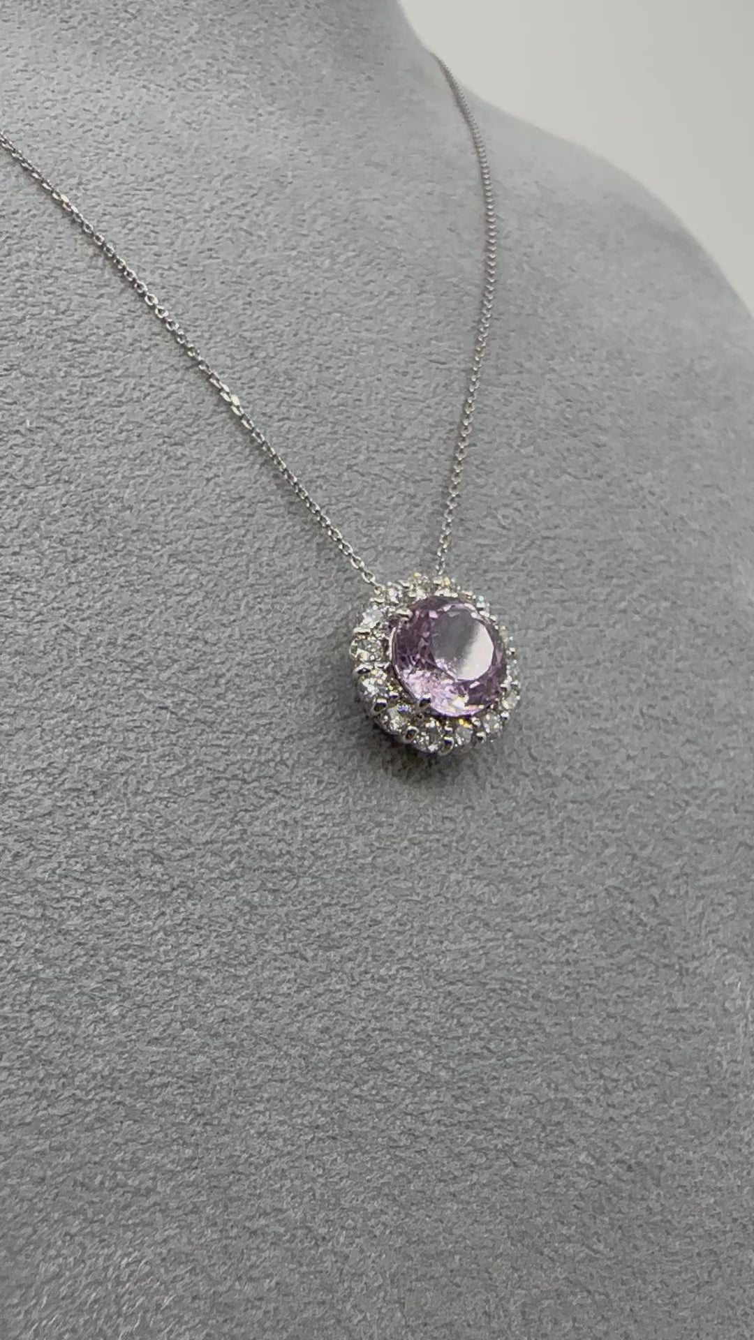 【2本限定/廃盤/まんまるちゃん】ネックレス クンツァイト 中石3ct前後 RO|A Jewelry Box 公式通販サイト