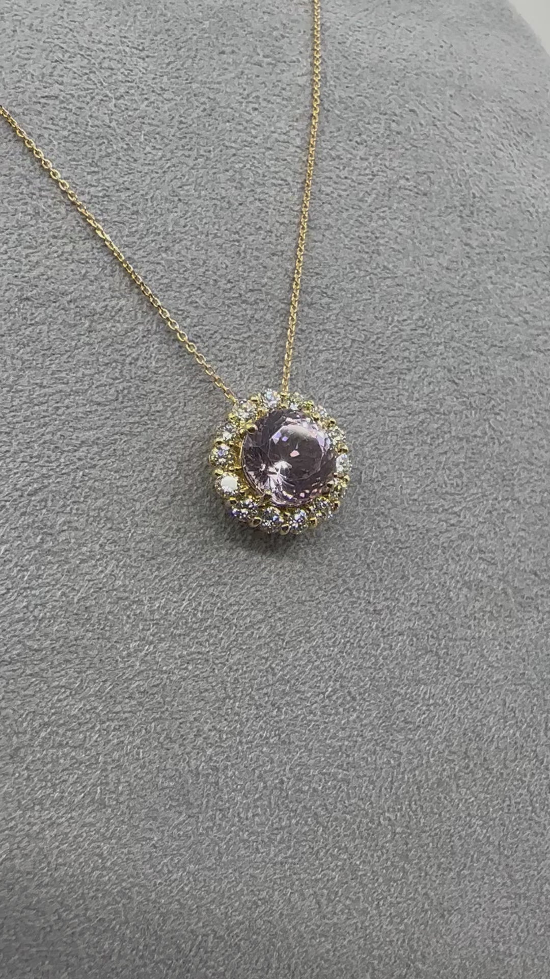 【2本限定/廃盤/まんまるちゃん】ネックレス クンツァイト 中石3ct前後 RO|A Jewelry Box 公式通販サイト