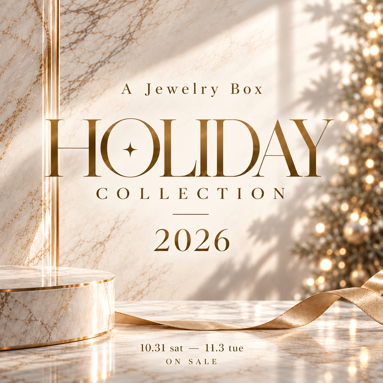 【全9点限定】HOLIDAY COLLECTION 2026｜一年頑張った自分への贈り物に、限定刻印入り［オンレール］が2つの色彩で登場