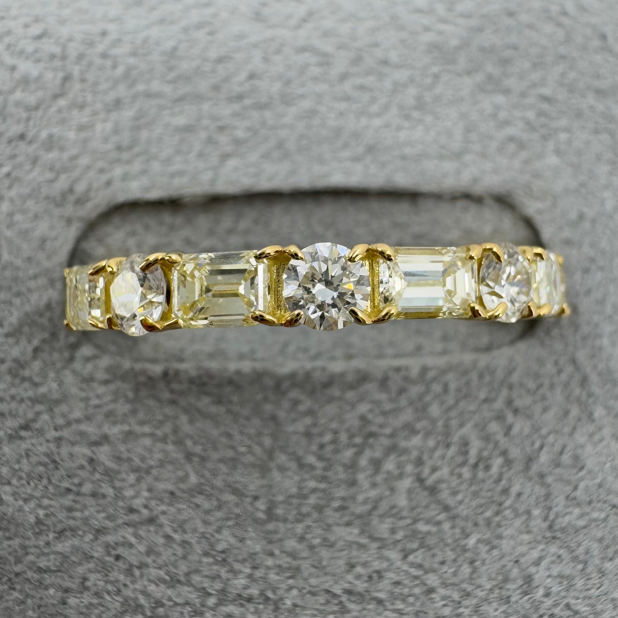 [ノンシャラン］リング ダイヤ 0.8ct RO BG PT K18YG｜A Jewelry Box 公式通販サイト