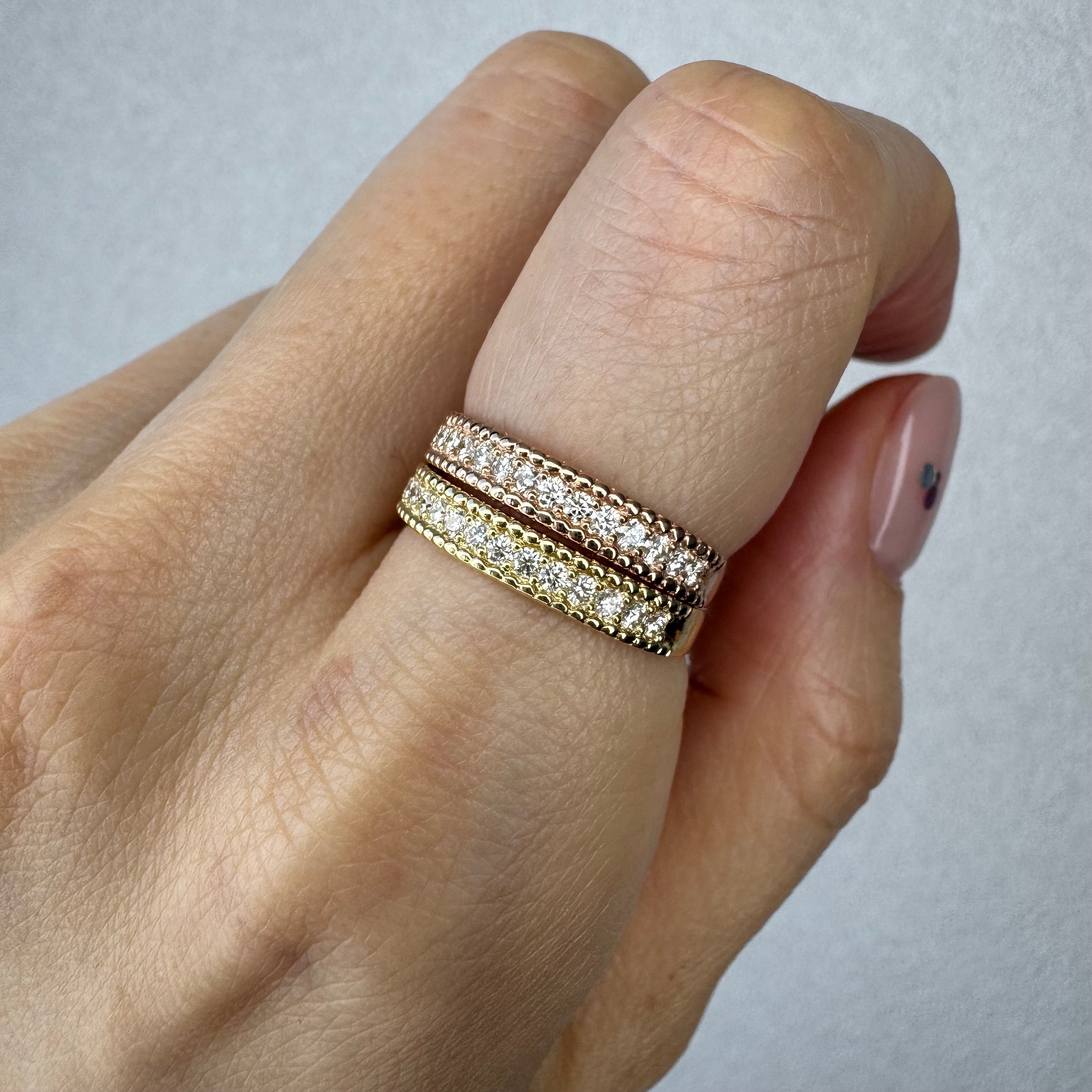 ［個数限定/ミルフィーユ］リング ダイヤ 0.2ct｜A Jewelry Box 公式通販サイト