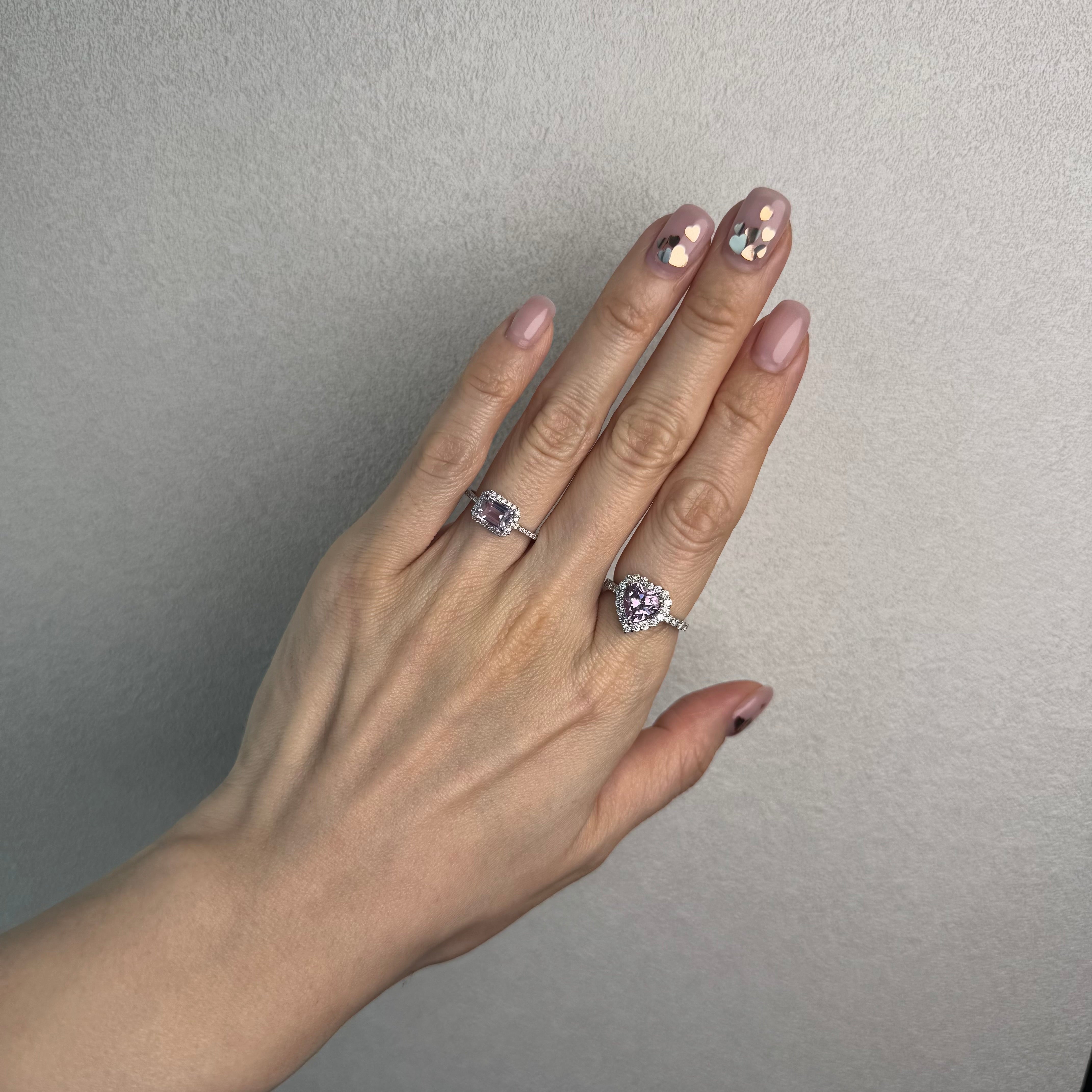 【新作3本限定/ライラック】リング クンツァイト 2.2ct HS PT｜A Jewelry Box 公式通販サイト