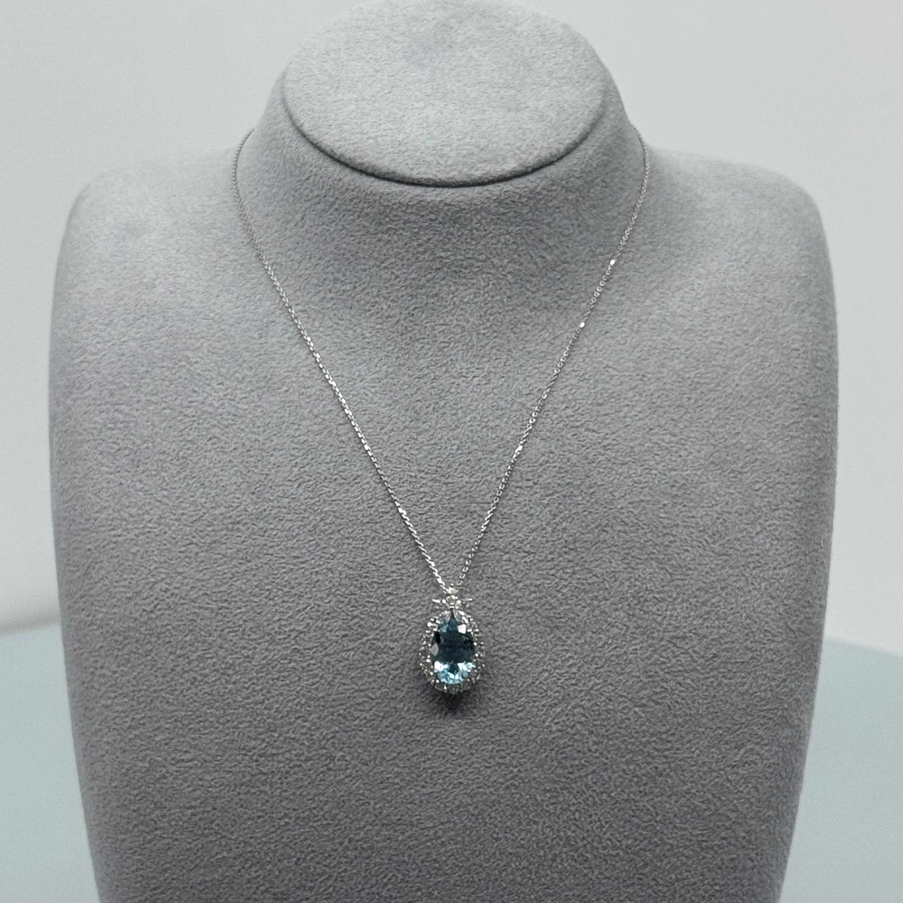 ［パイナップル物語］ネックレス アクアマリン 2.4ct OV｜A Jewelry Box 公式通販サイト