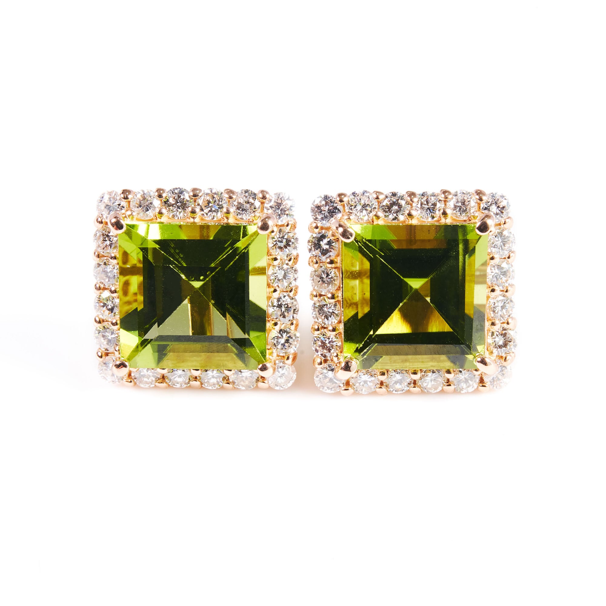SQ PD YG 正方形ピアス｜A Jewelry Box 公式通販サイト