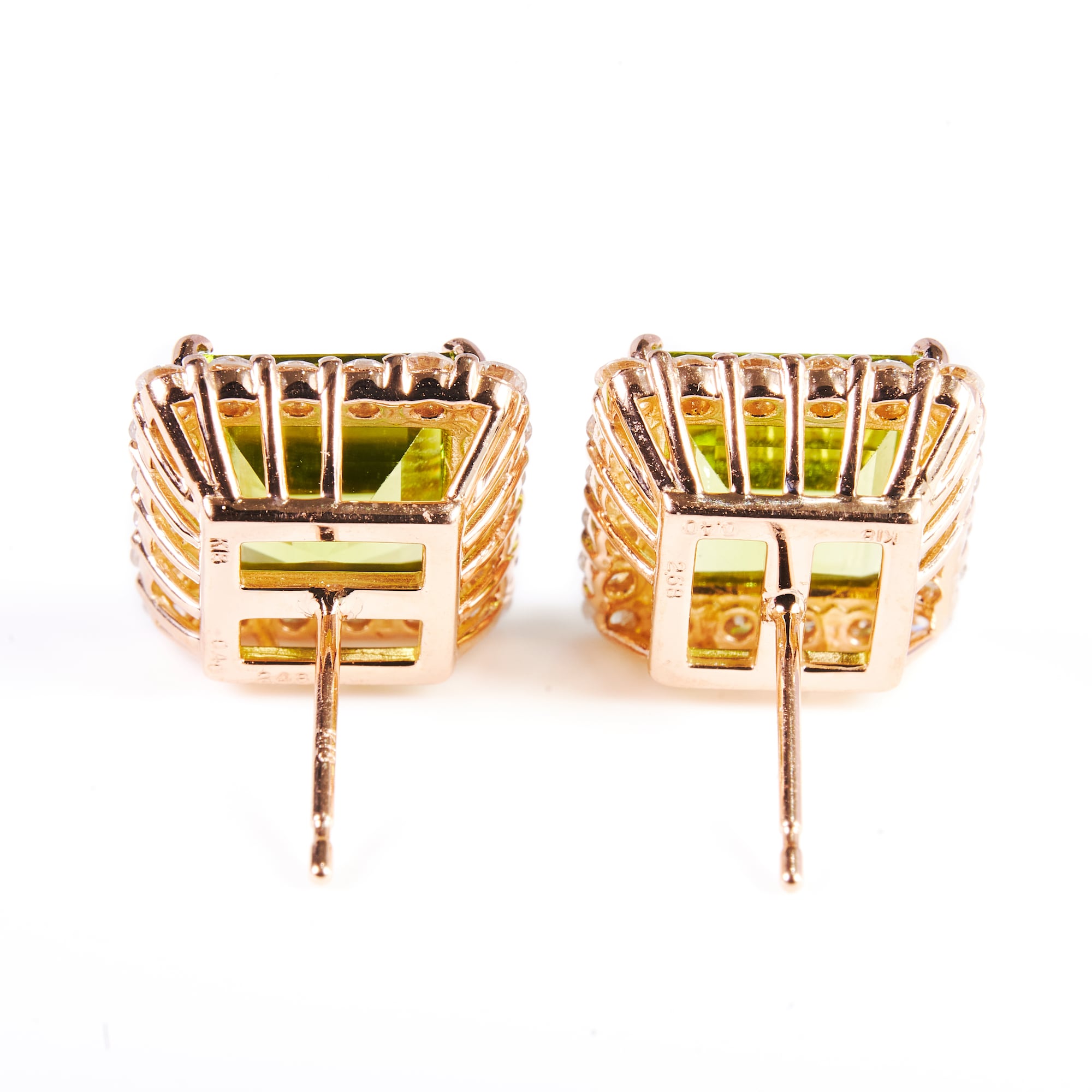 SQ PD YG 正方形ピアス｜A Jewelry Box 公式通販サイト
