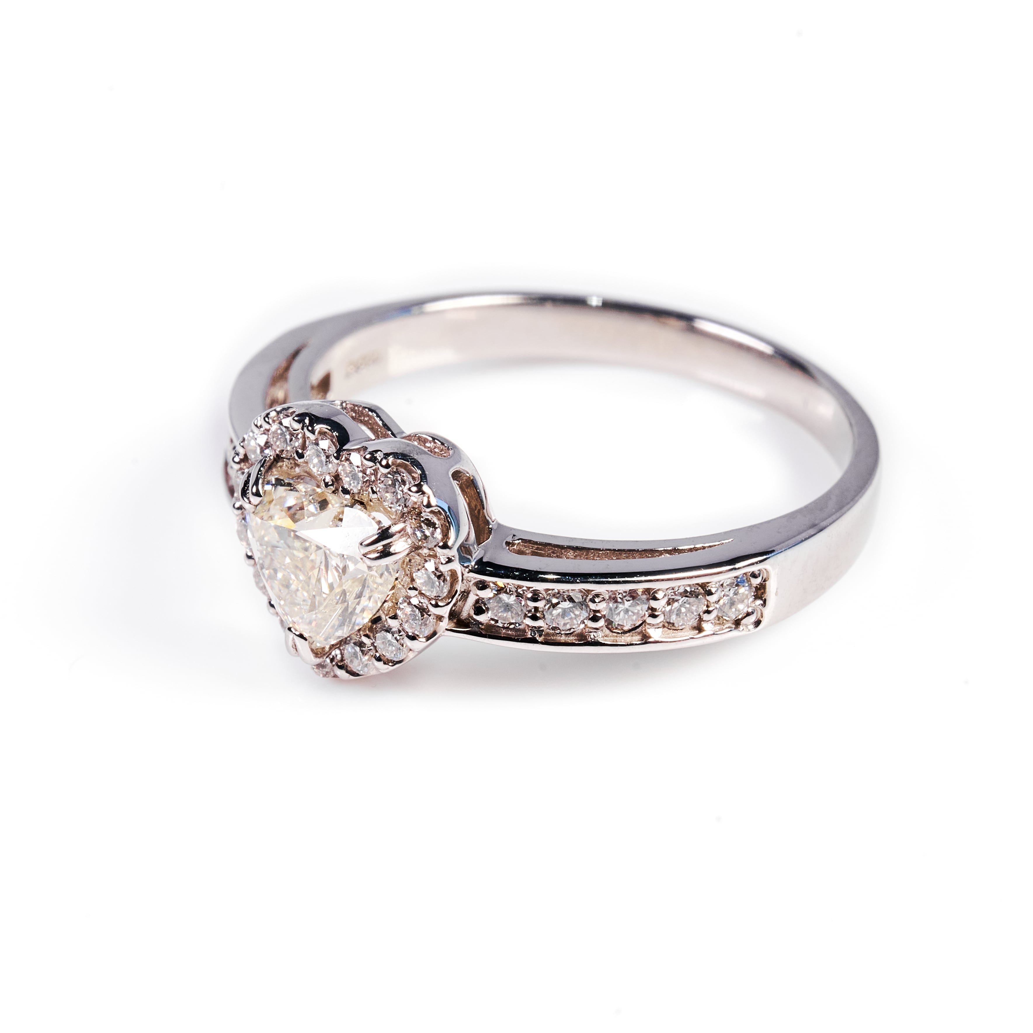 HS中石0.6ct-VS細取巻きダイヤリング｜A Jewelry Box 公式通販サイト