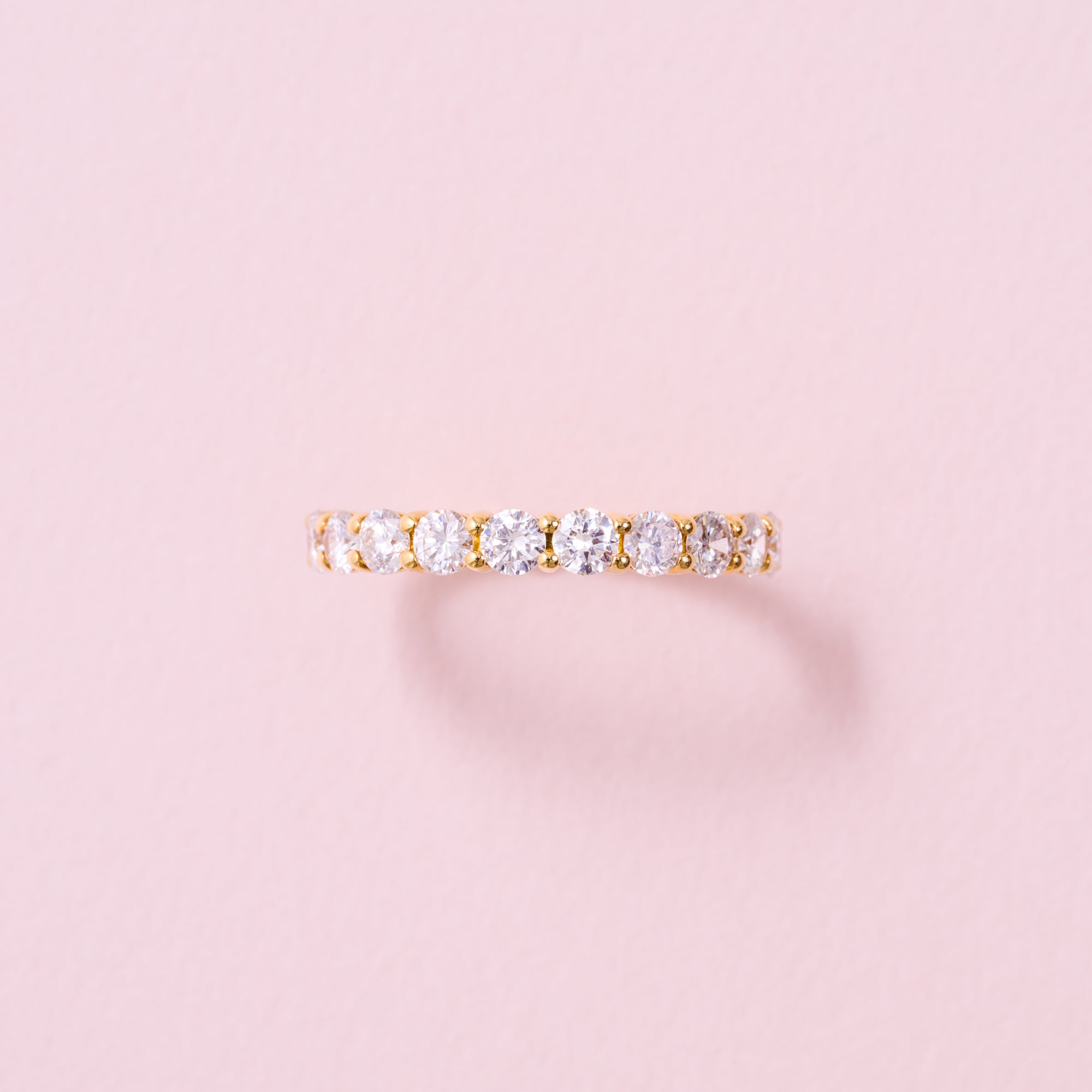 ミエル］ ダイヤモンドハーフエタニティリング | A Jewelry Box公式