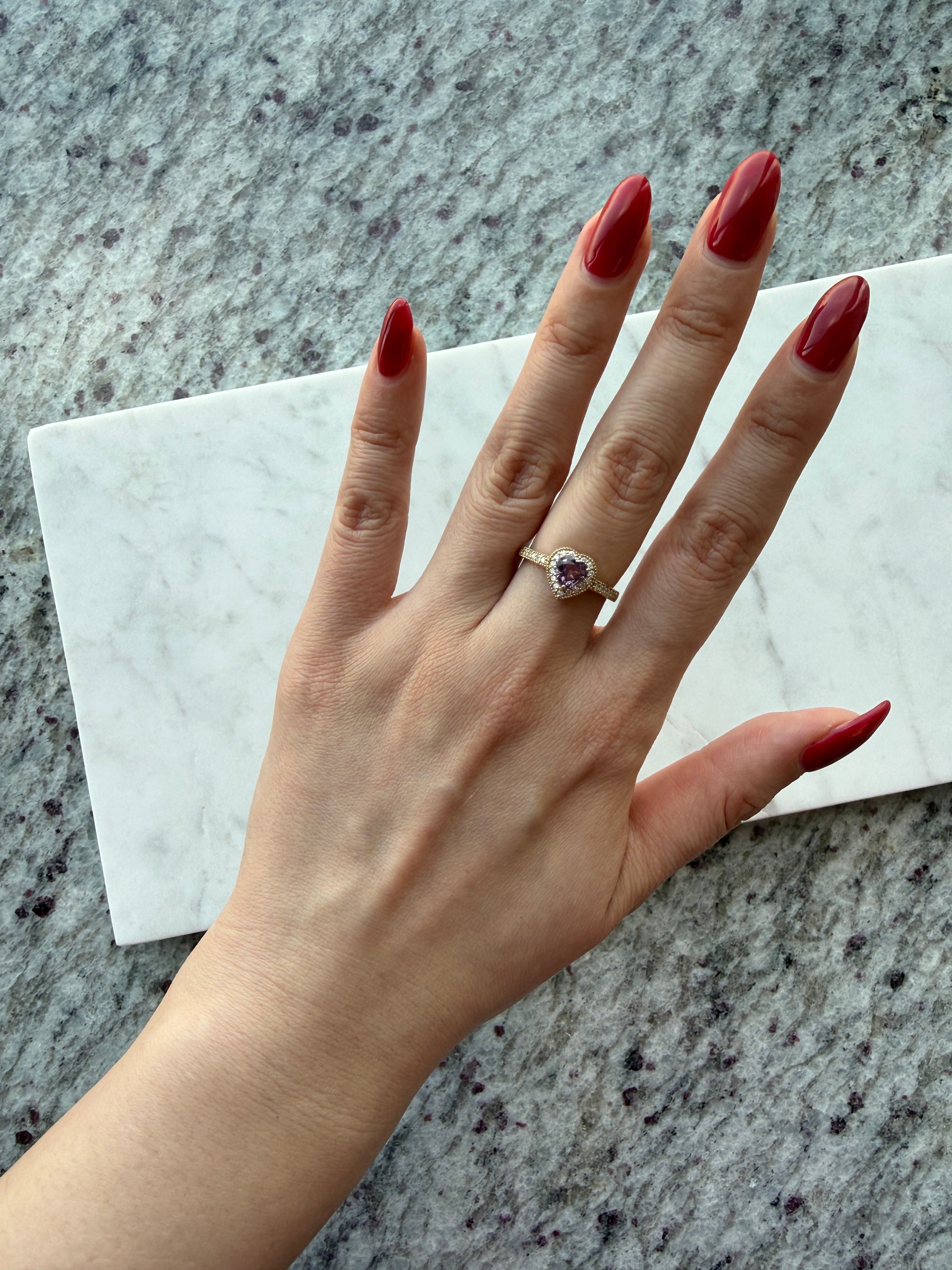 ［新作/各１点のみ］リング　ファンシーサファイア