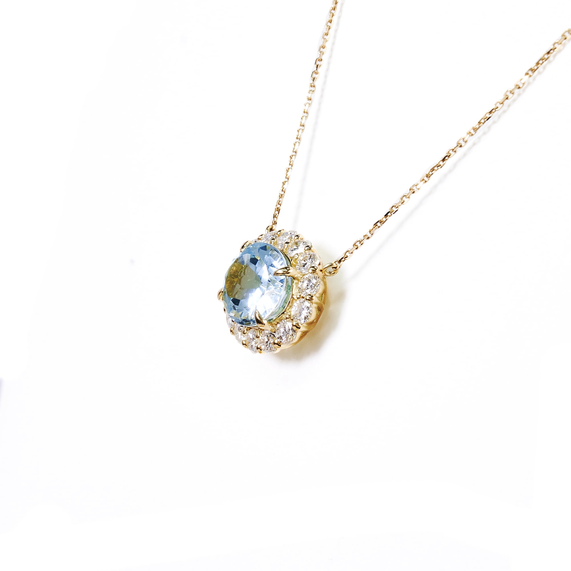 OV 3ctアクアマリンNC　K18YG｜A Jewelry Box 公式通販サイト