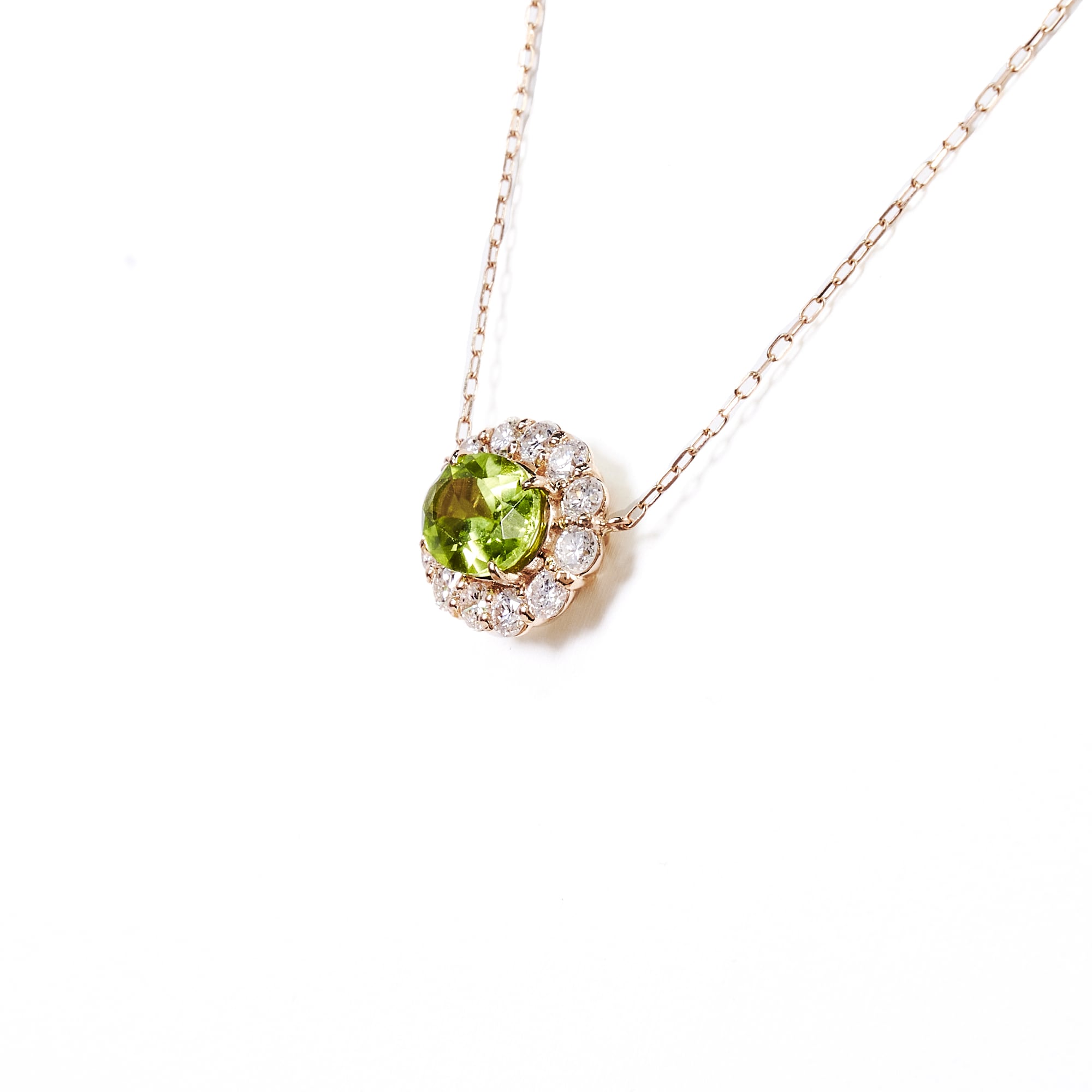 OV 1ct ペリドット　K18PG｜A Jewelry Box 公式通販サイト