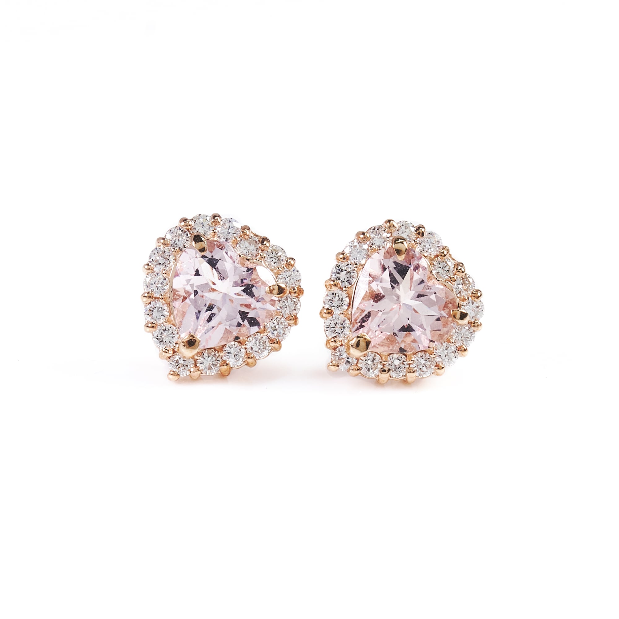HSモルガナイトスタッドピアス｜A Jewelry Box 公式通販サイト