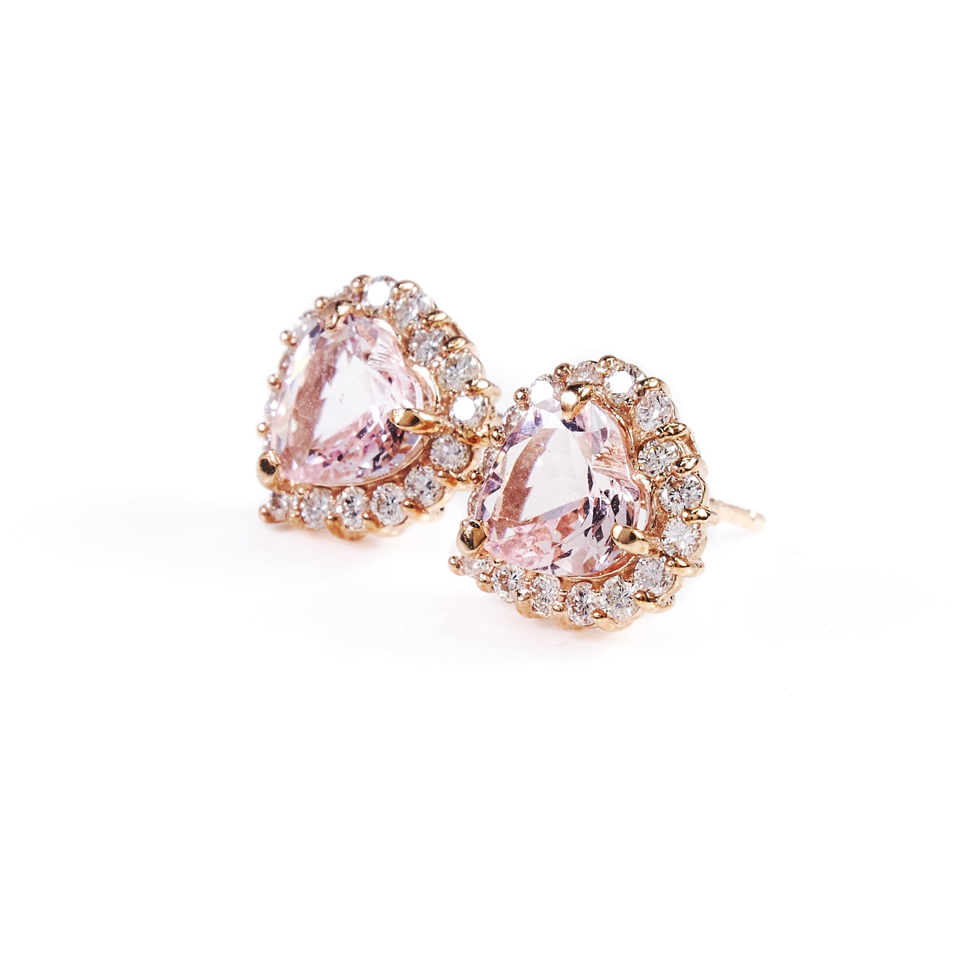 HSモルガナイトスタッドピアス｜A Jewelry Box 公式通販サイト