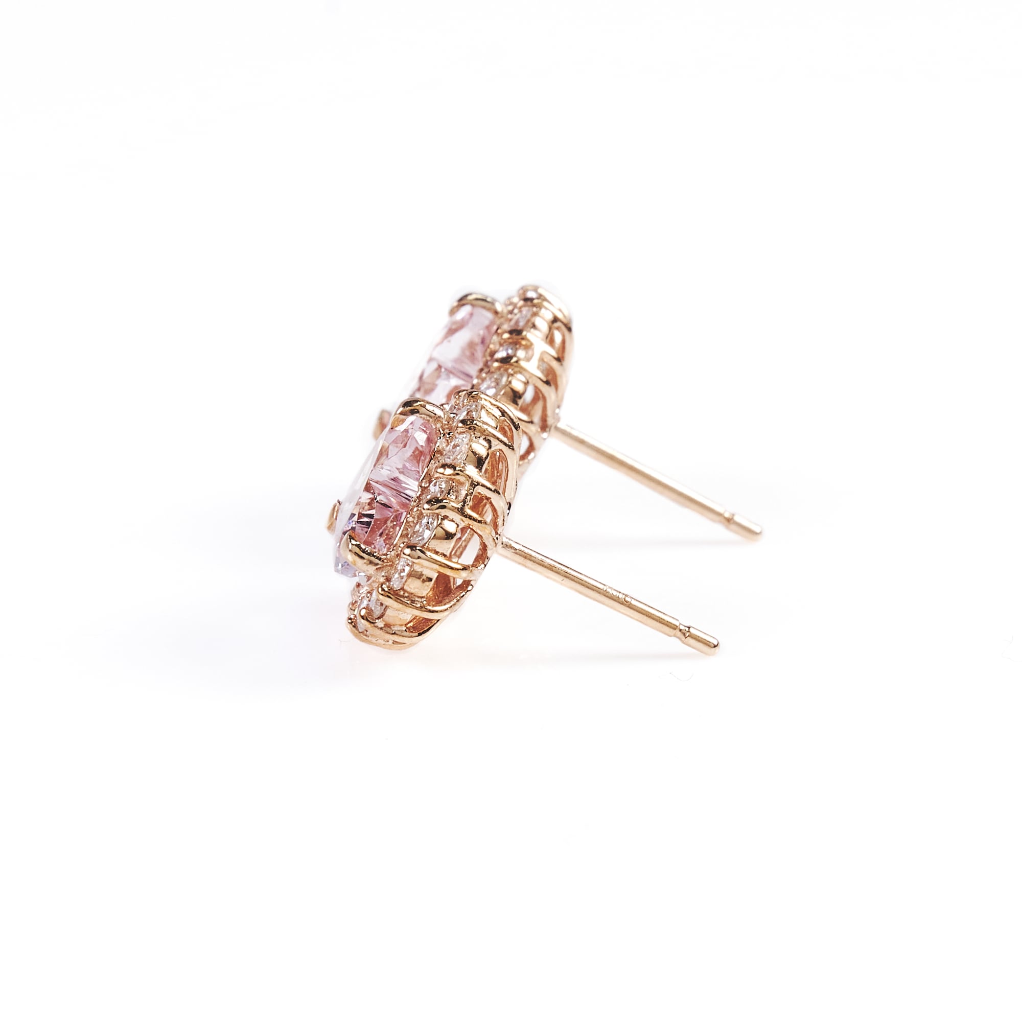 HSモルガナイトスタッドピアス｜A Jewelry Box 公式通販サイト