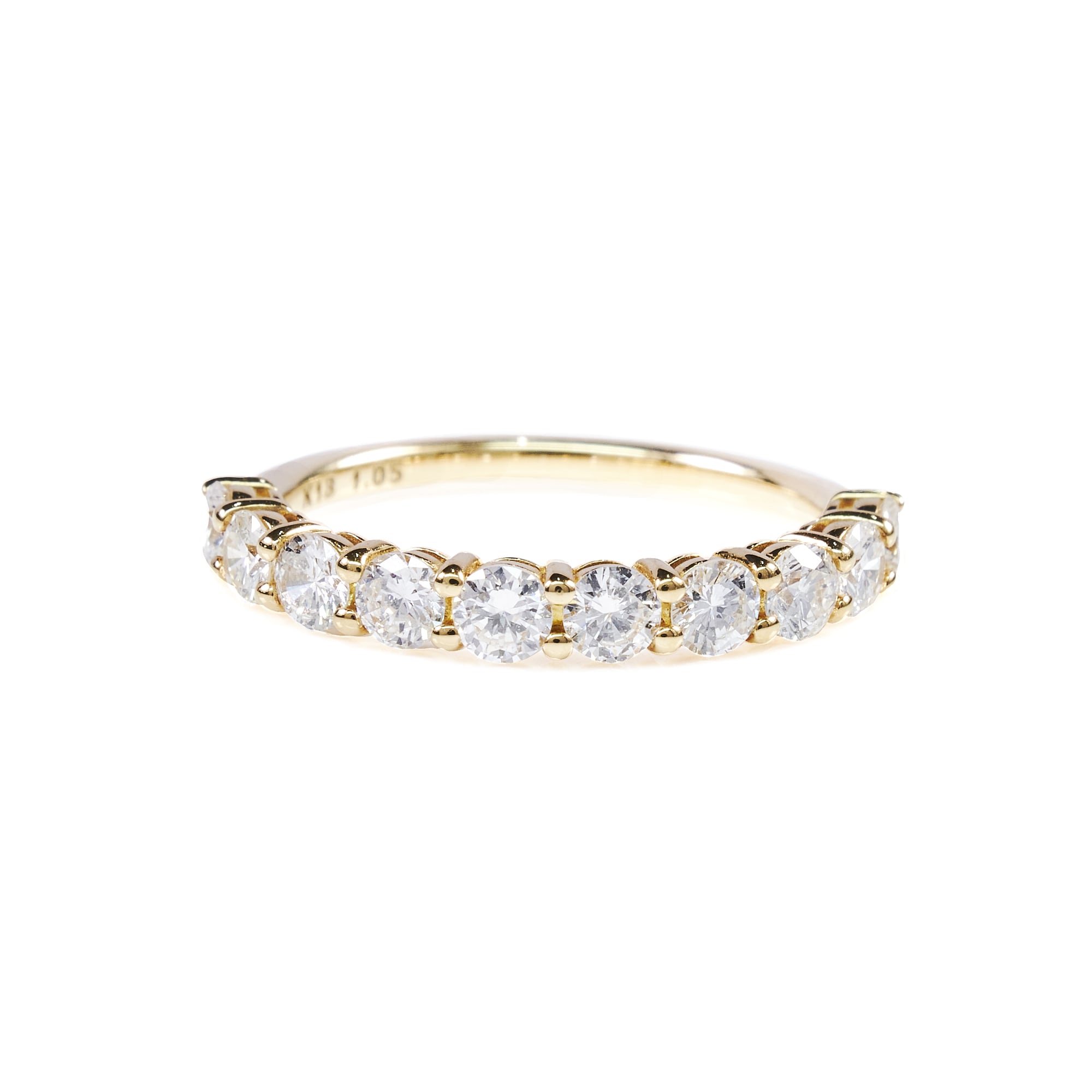 ミエル］ ダイヤモンドハーフエタニティリング | A Jewelry Box公式