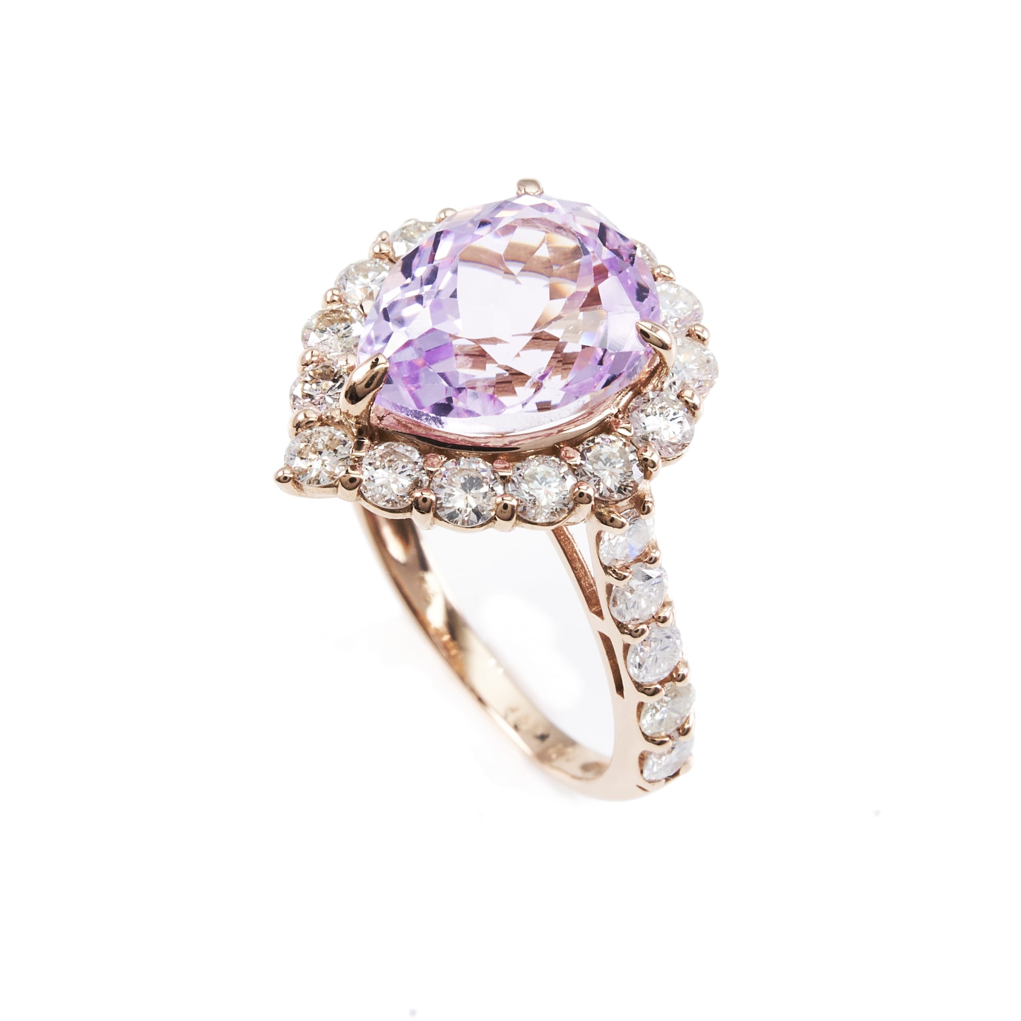クンツァイト🍑リング　K18PG｜A Jewelry Box 公式通販サイト