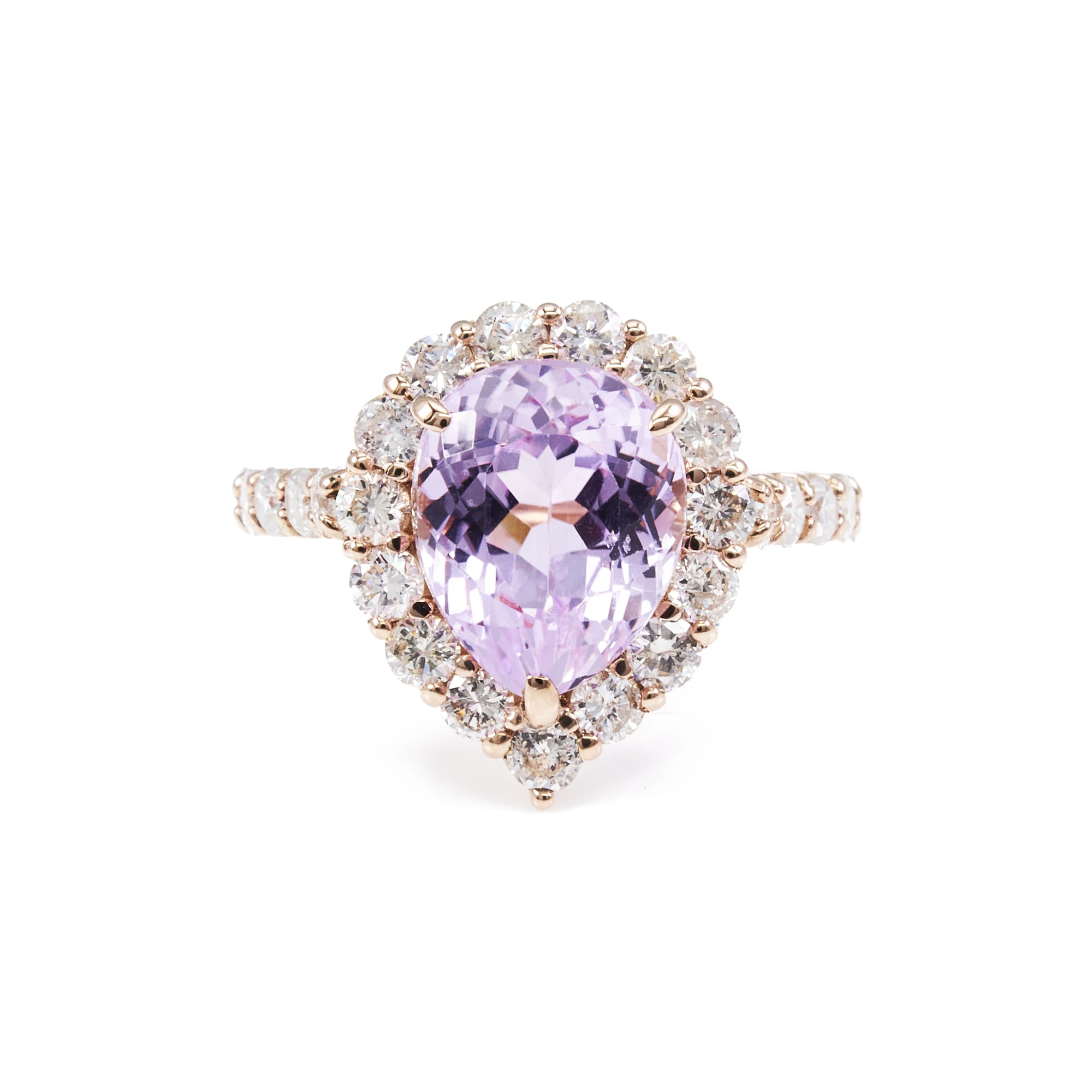 クンツァイト🍑リング　K18PG｜A Jewelry Box 公式通販サイト