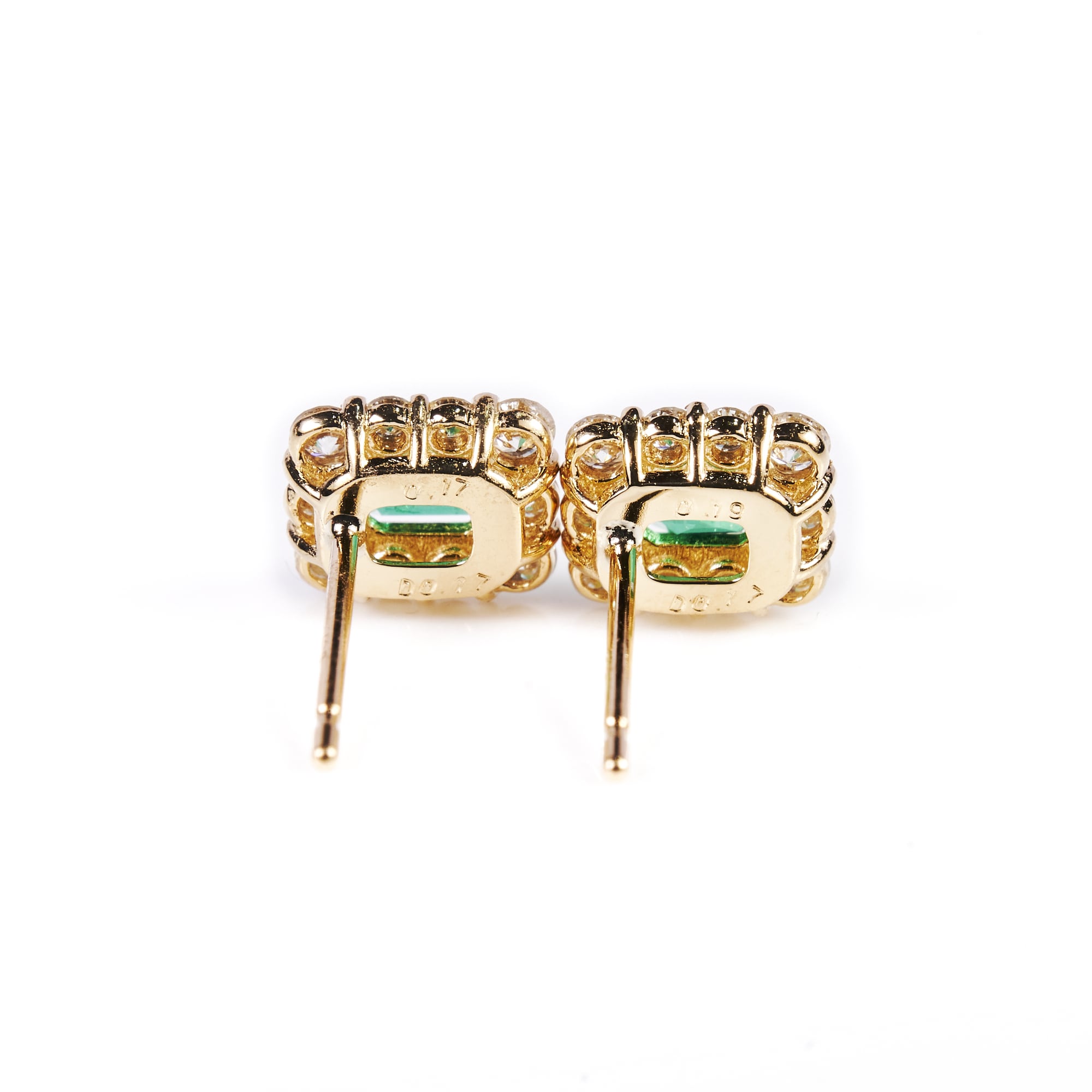 EMイエローゴールドピアス｜A Jewelry Box 公式通販サイト