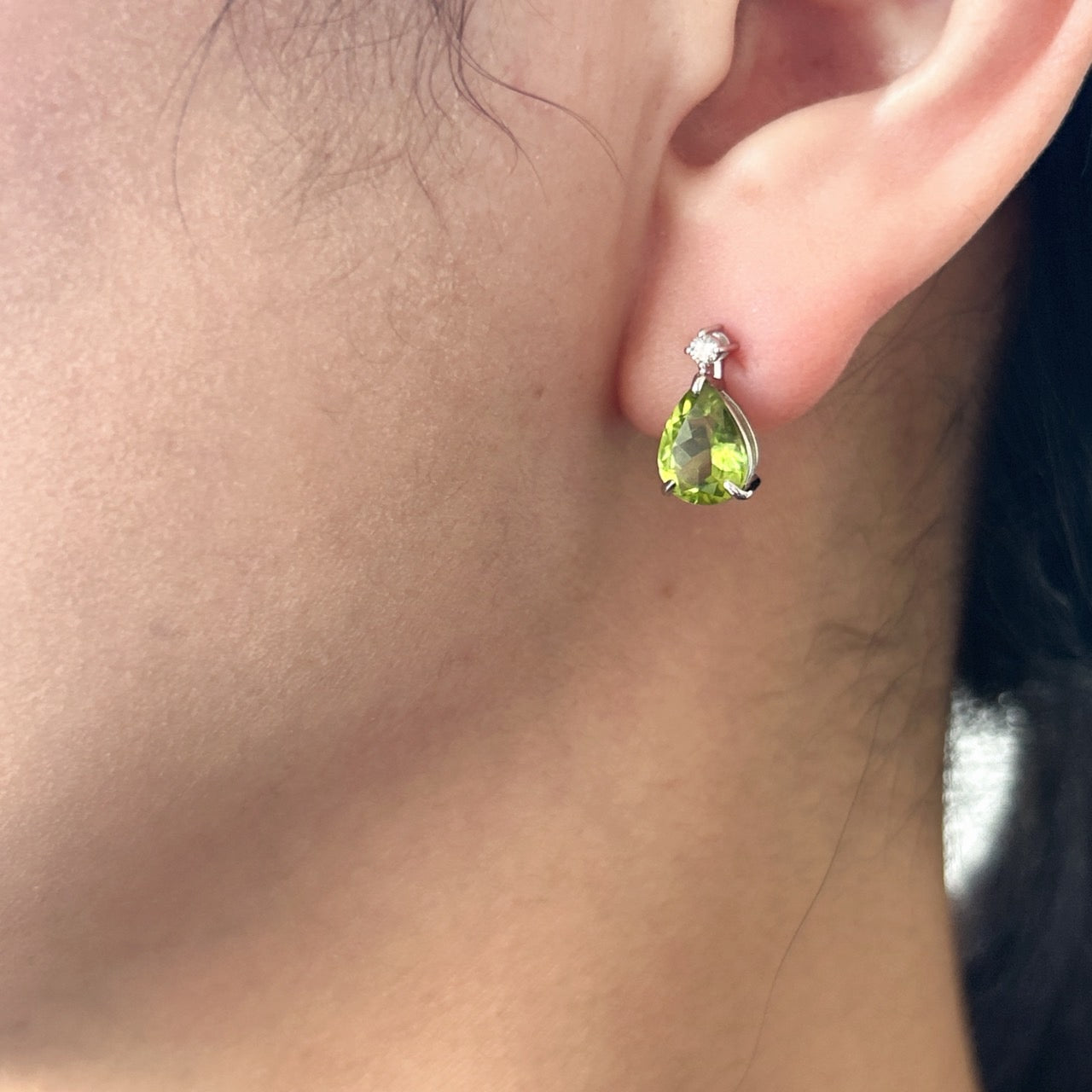 ［新作/個数限定］ピアス アメジスト/ペリドット