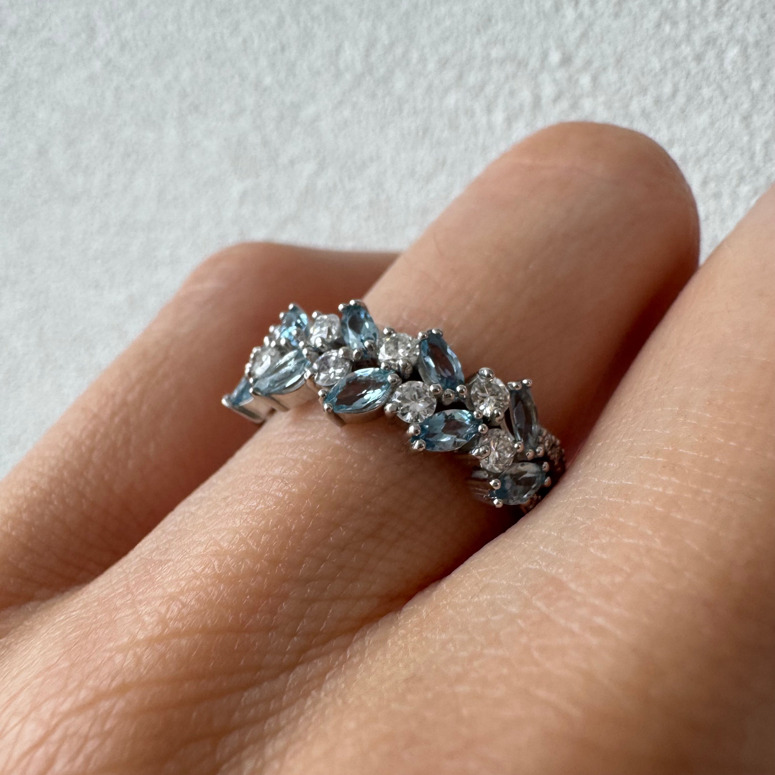 ［新作限定/ケテル］  アクアマリン リング