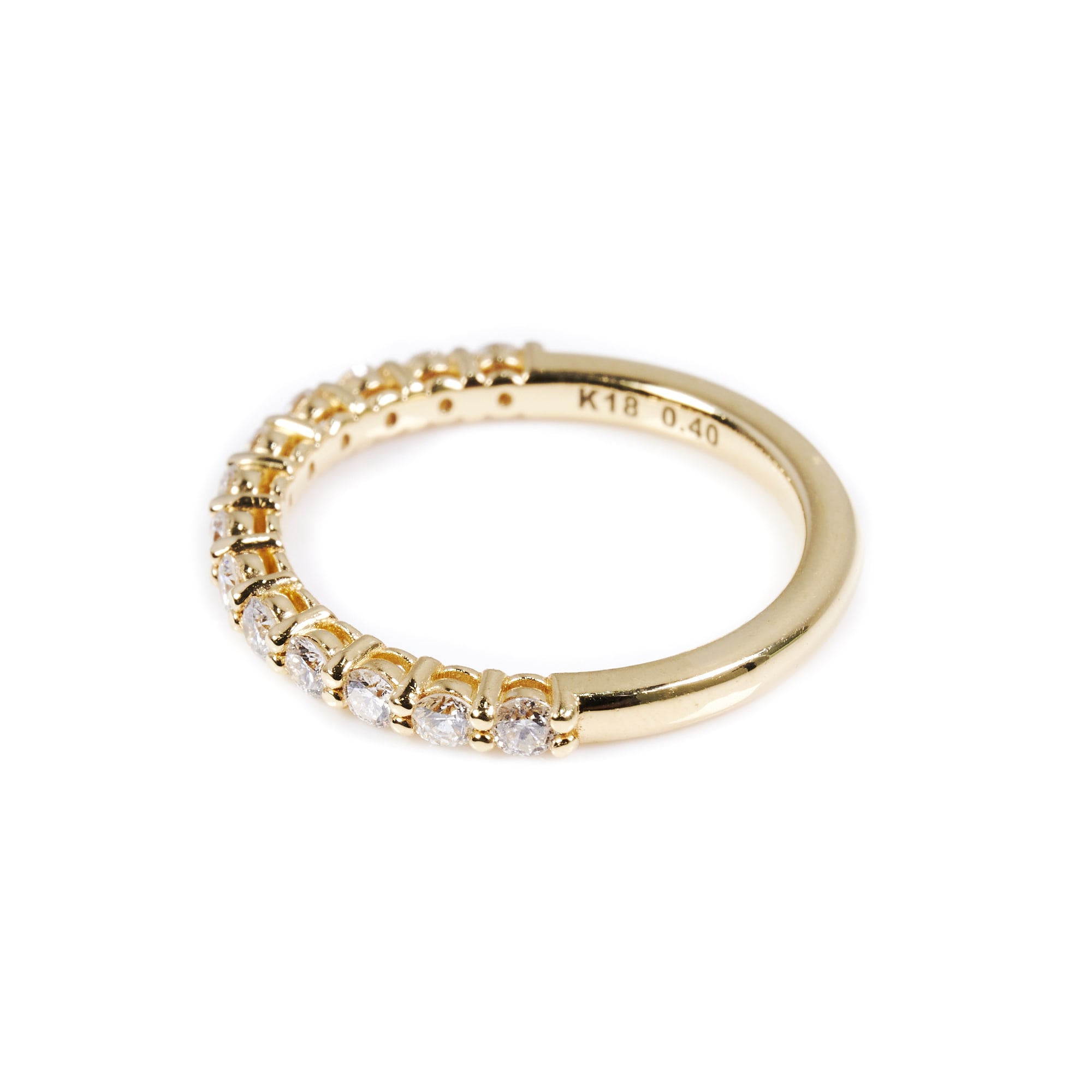マタン］ ダイヤモンドハーフエタニティリング | A Jewelry Box公式