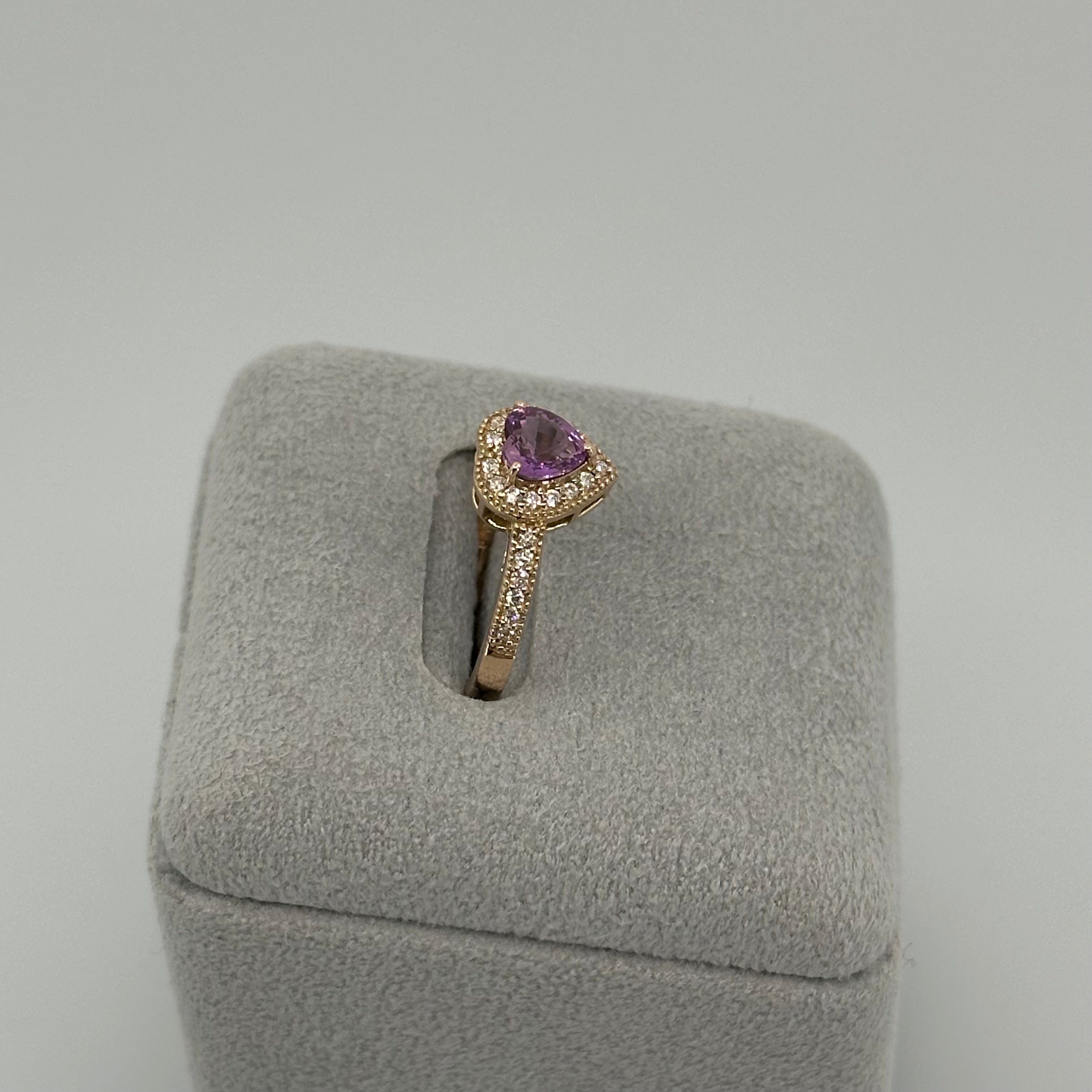 ［新作/各１点のみ］リング　ファンシーサファイア