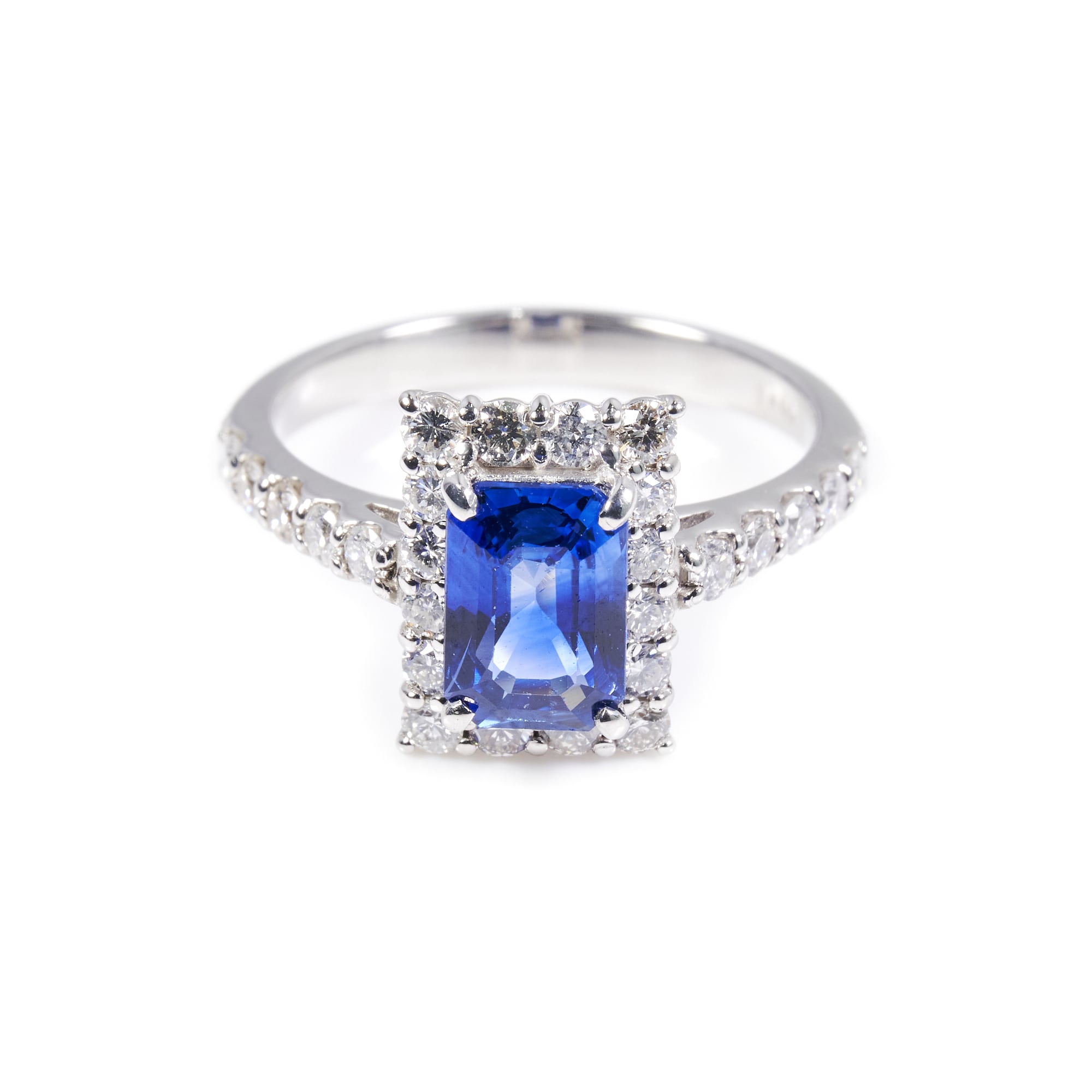 SQサファイヤプラチナリング #1｜A Jewelry Box 公式通販サイト