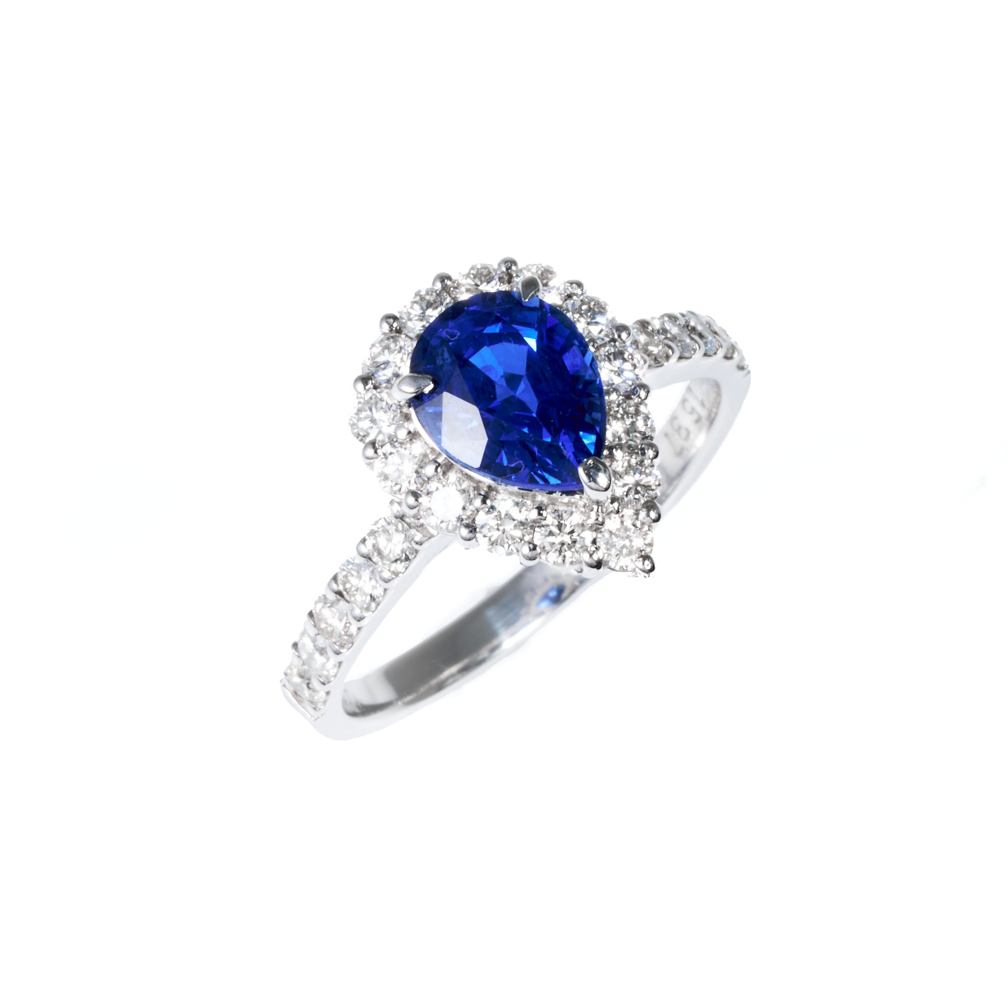PSサファイアリング（ライトブルー）おにぎり型｜A Jewelry Box 公式通販サイト