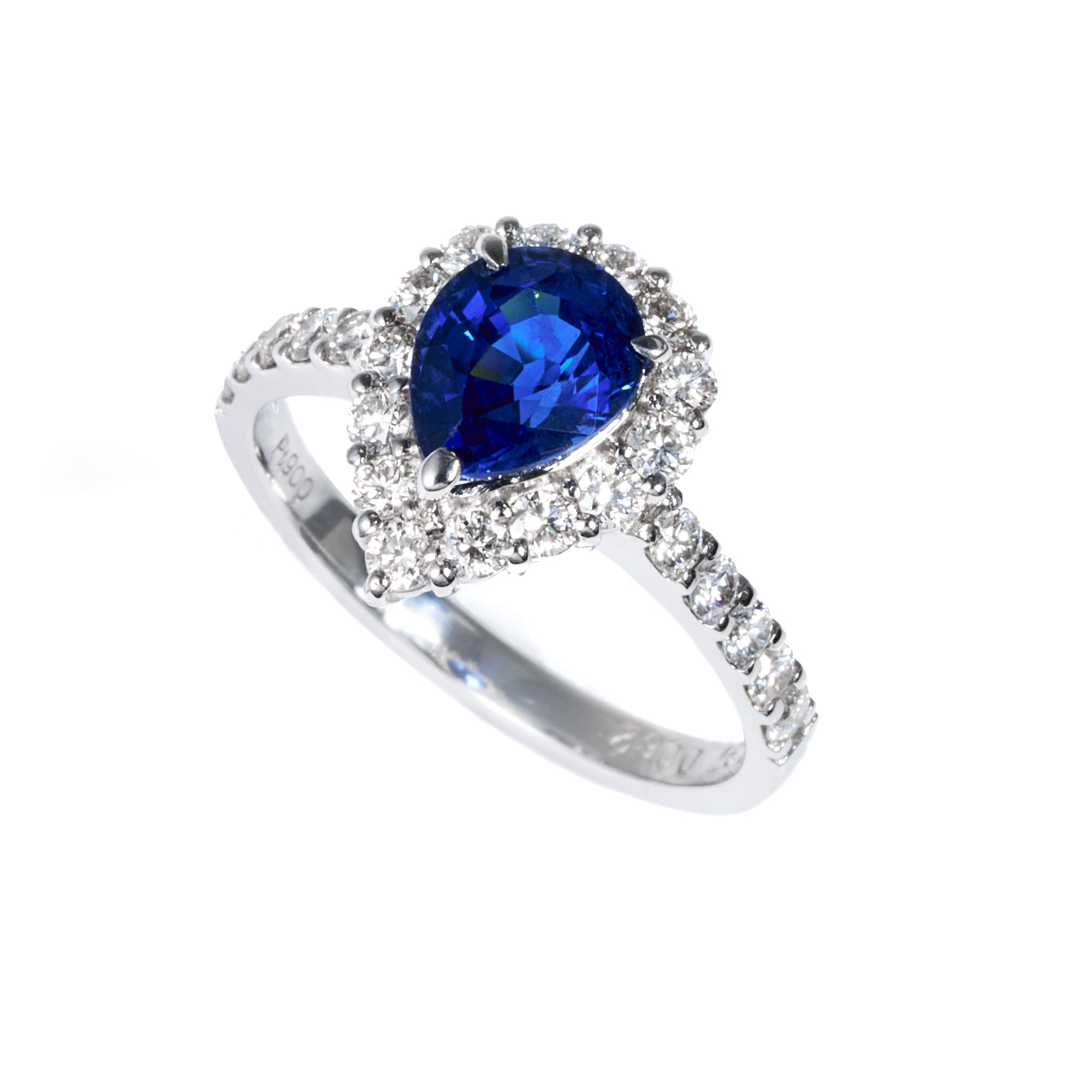 PSサファイアリング（ライトブルー）おにぎり型｜A Jewelry Box 公式通販サイト