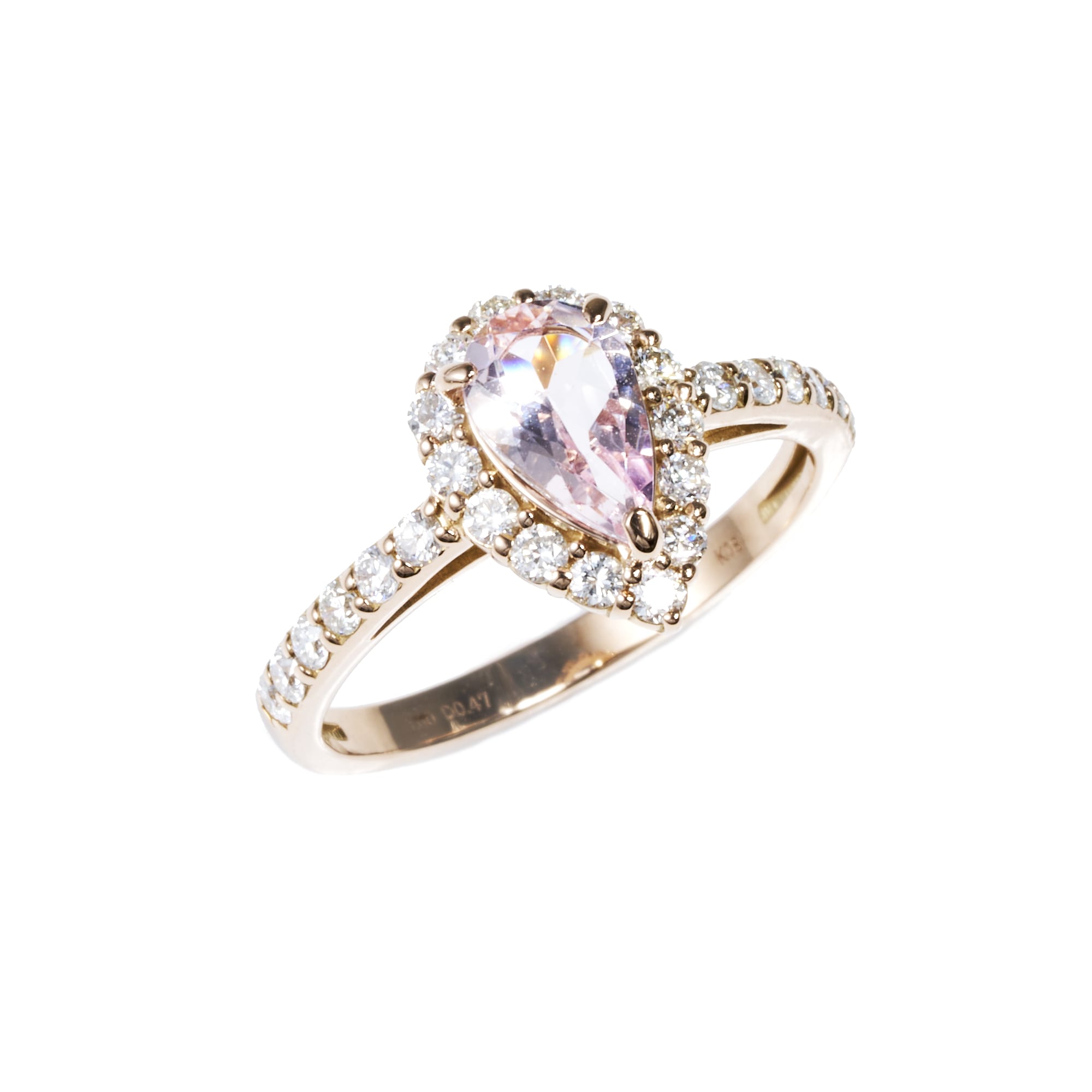桜の雫　ダイヤ取り巻き｜A Jewelry Box 公式通販サイト