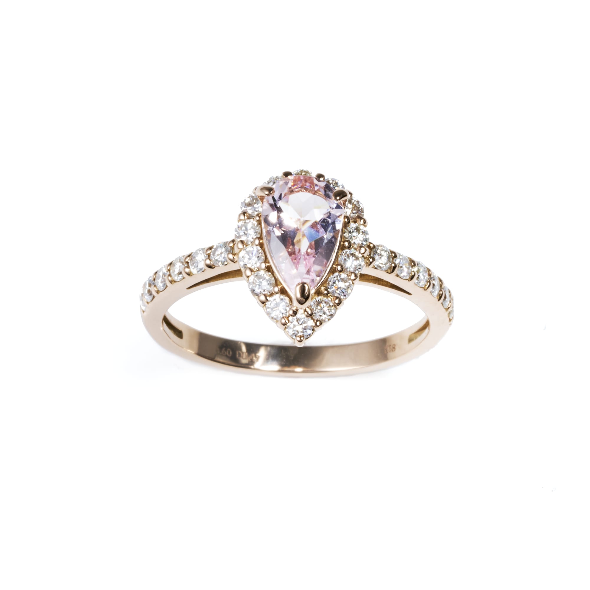 桜の雫　ダイヤ取り巻き｜A Jewelry Box 公式通販サイト