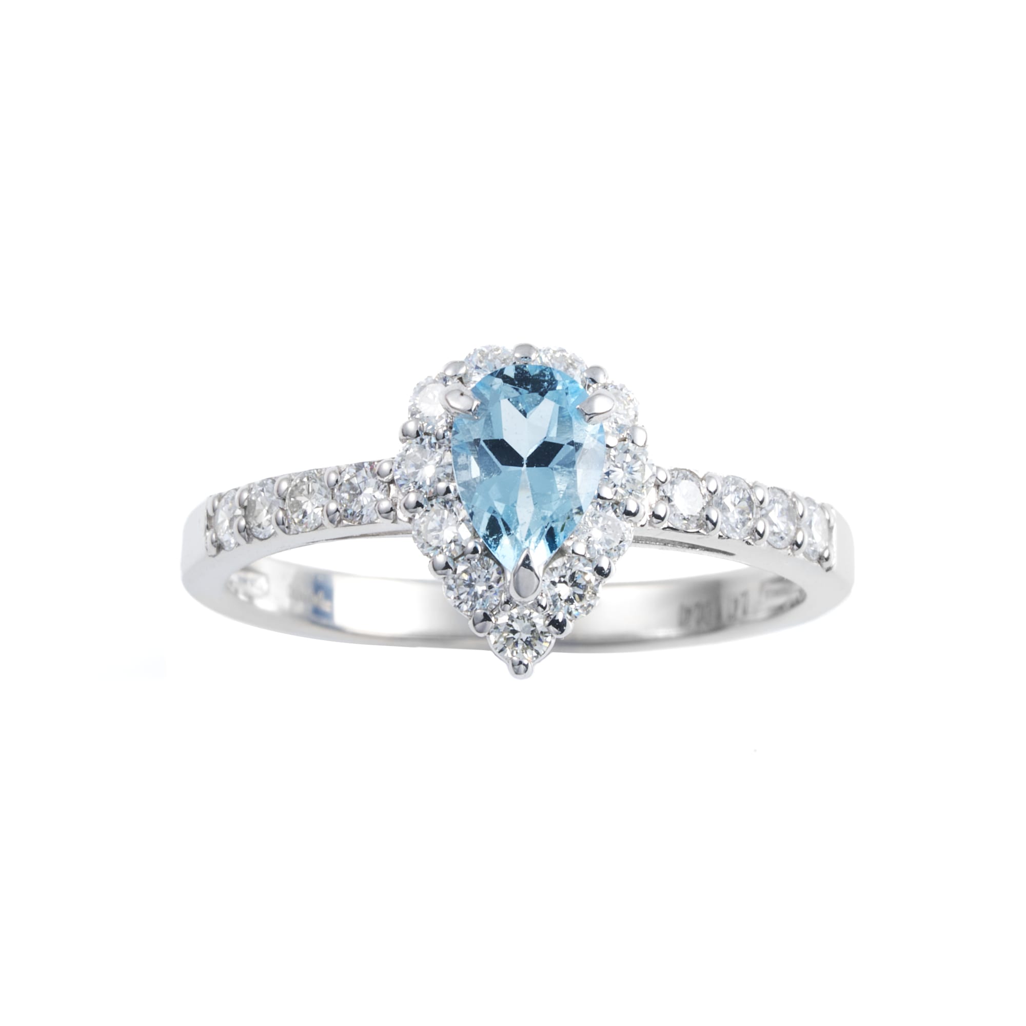 雪の雫　ダイヤ取り巻き｜A Jewelry Box 公式通販サイト