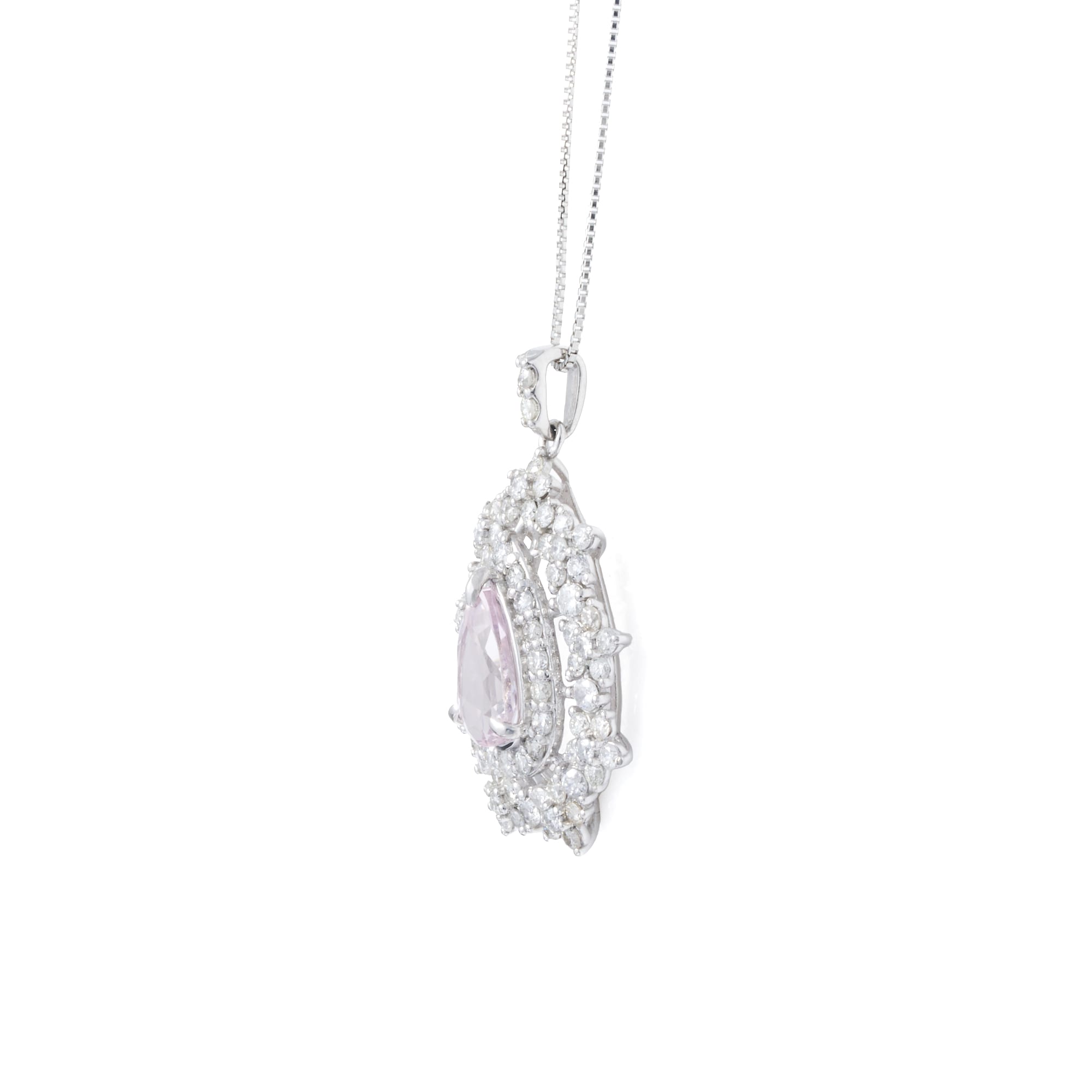 PS　モルガナイトネックレス　PT900｜A Jewelry Box 公式通販サイト