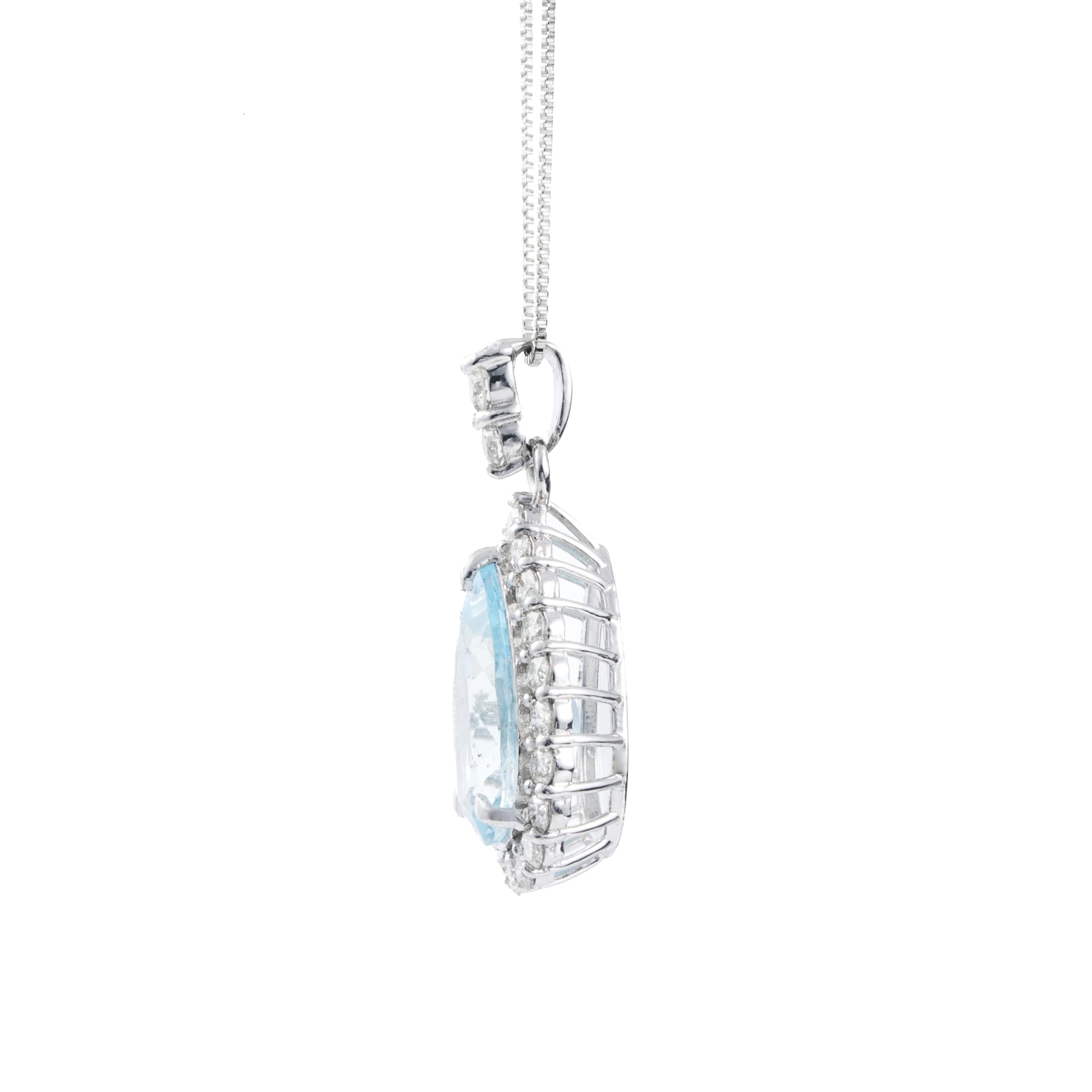 PS　アクアマリンネックレス　PT900｜A Jewelry Box 公式通販サイト