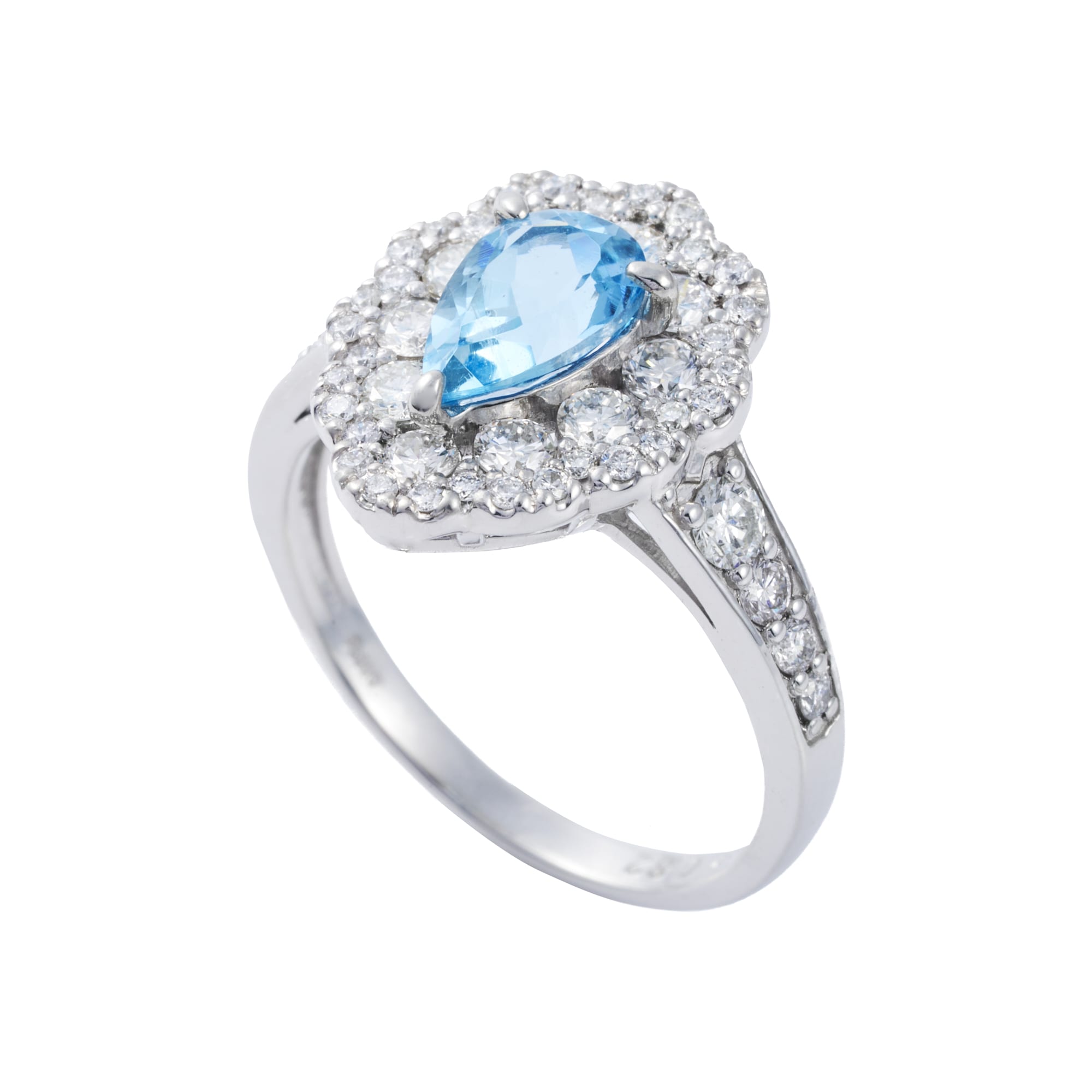 PS　アクアマリンリング　PT900｜A Jewelry Box 公式通販サイト