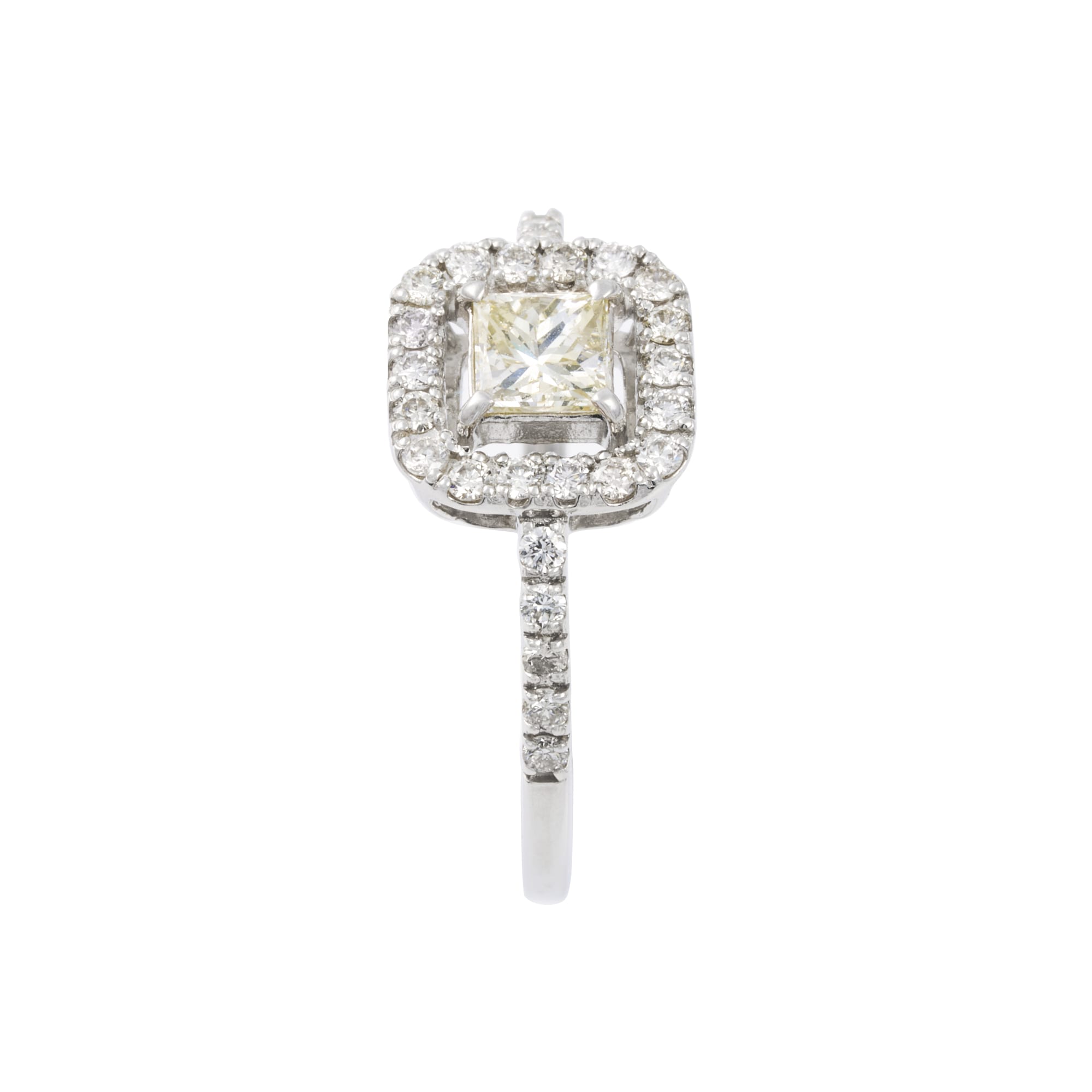 BK　ダイヤ　取り巻きリング　ソーティング付き　SI1｜A Jewelry Box 公式通販サイト
