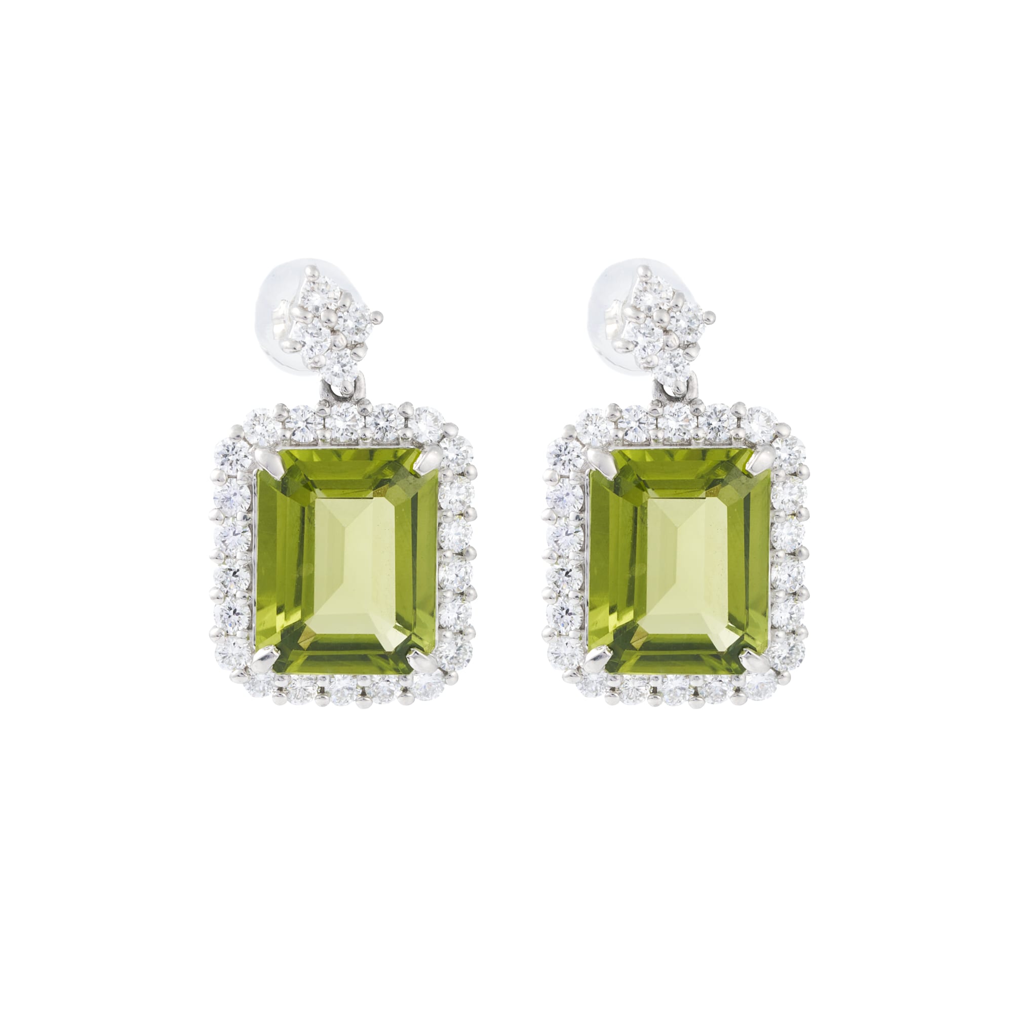 PTペリドットピアス グリーンPT900 DiamondWorld 楽天市場】ペリドット 約1.7ct/約1.8ct ピアス PT900 プラチナ