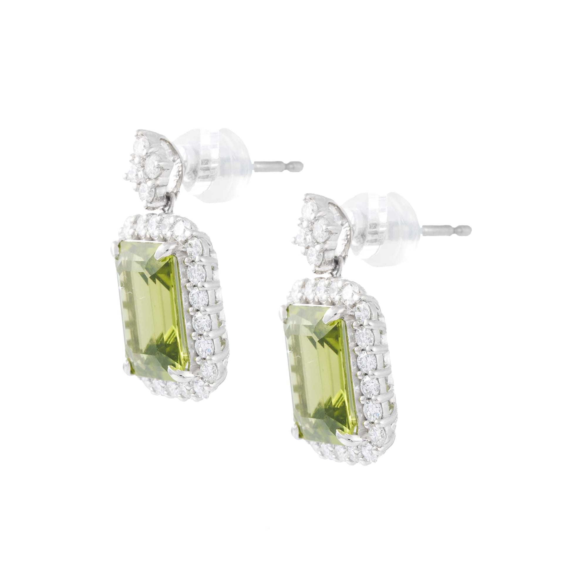 BK ペリドットピアス PT900 | A Jewelry Box公式サイト｜櫻井彩子の