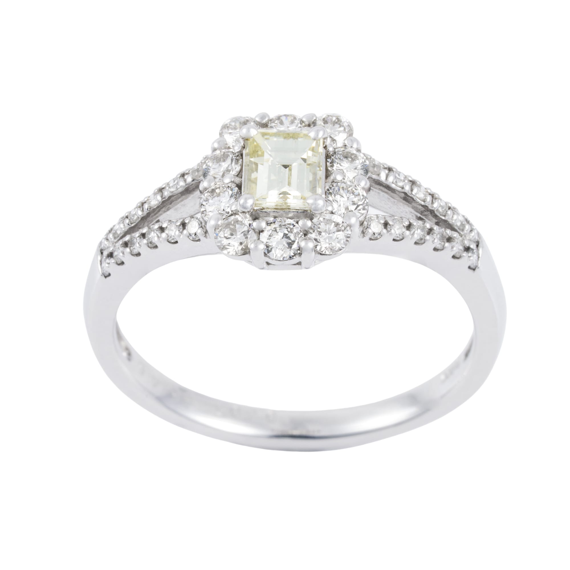 BK　ダイヤ　リング　CGLソーティング付き　VERY　LIGHT　YELLOW　VS2｜A Jewelry Box 公式通販サイト