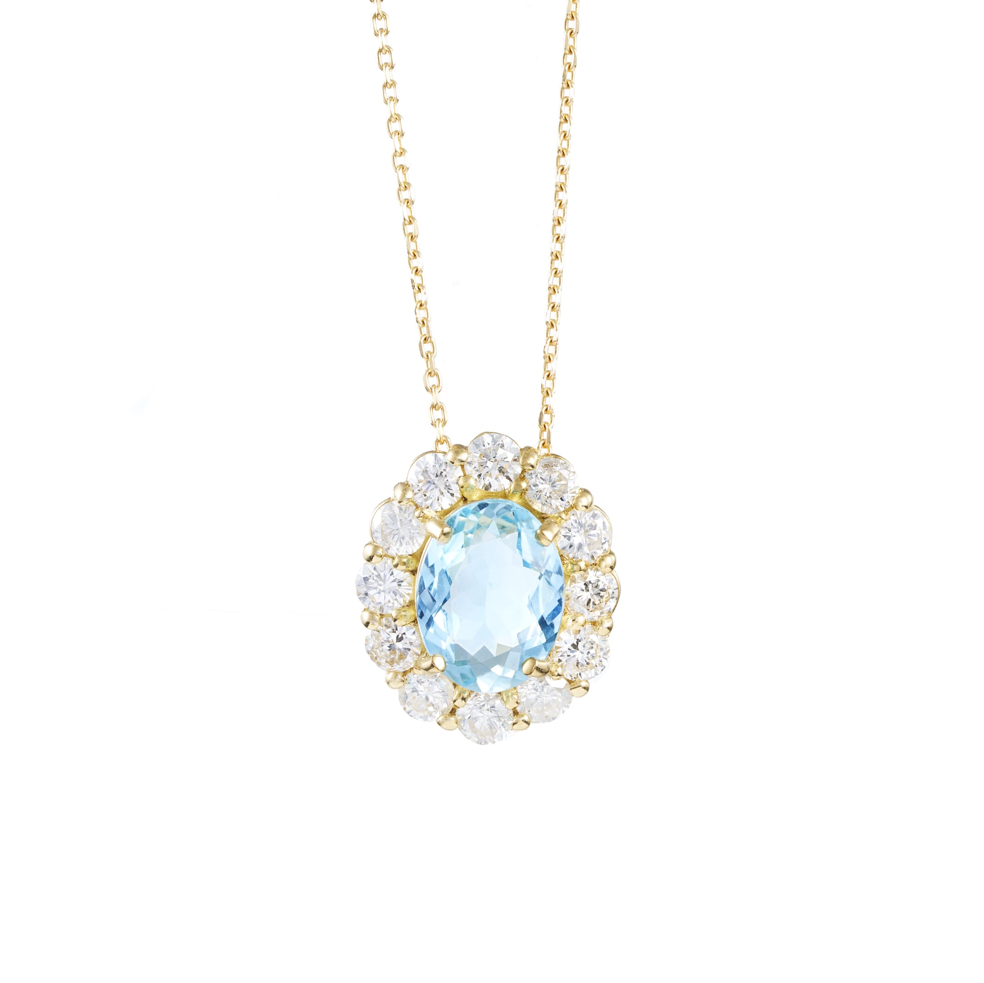 たまご AQキャサリン妃YGネックレス〜VSクオリティ｜A Jewelry Box 公式通販サイト